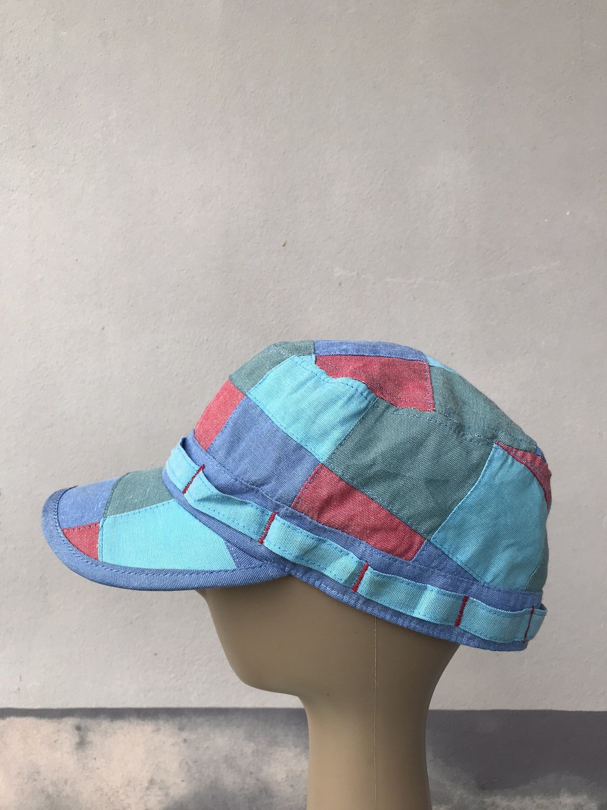 Japanese Brand Patchwork Hat by Grace Hats Size ONE SIZE - 3 Thumbnail