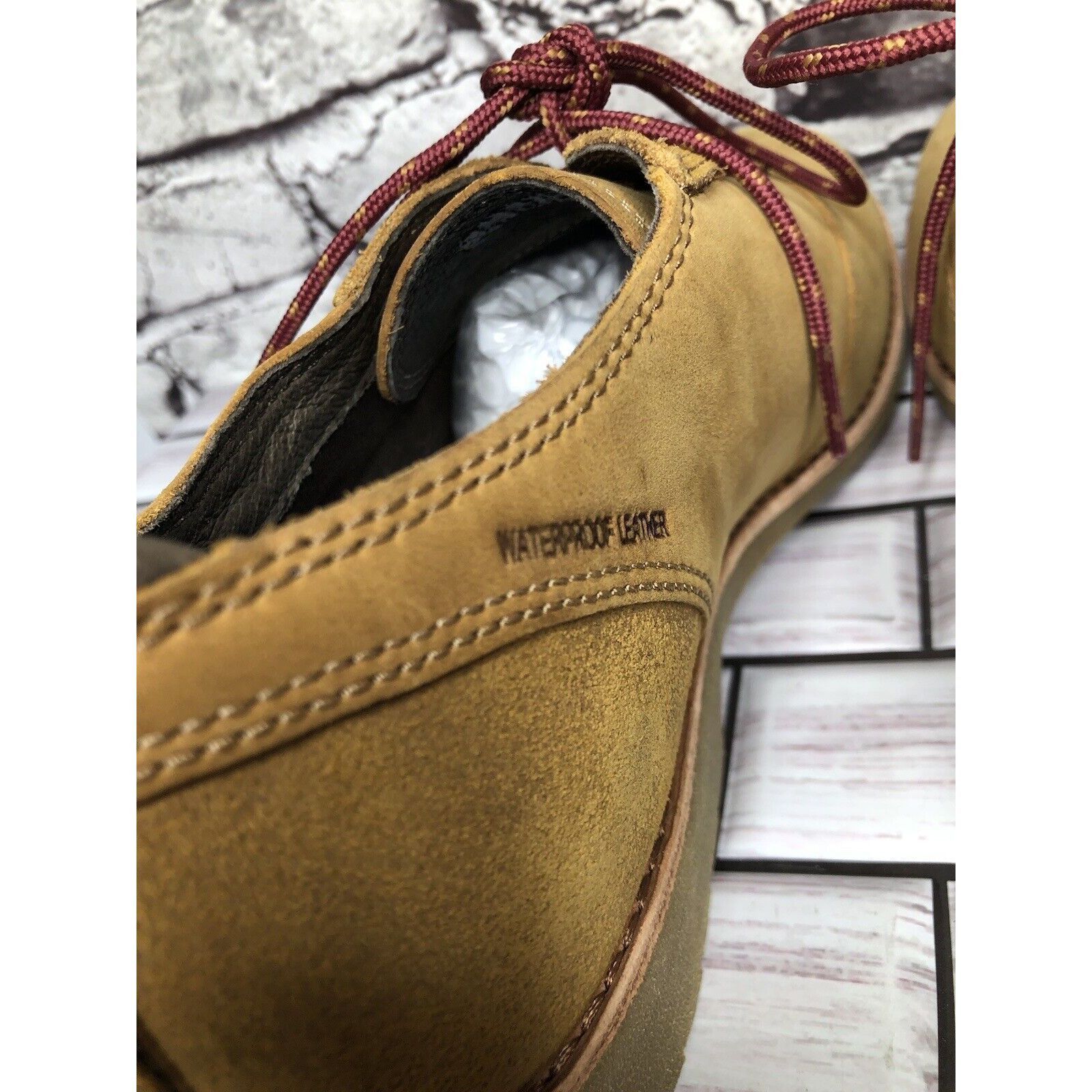 Teva Teva De La Vina Dos Bison Brown Leather Lace Up Oxford Shoes Size US 9.5 / IT 39.5 - 9 Thumbnail