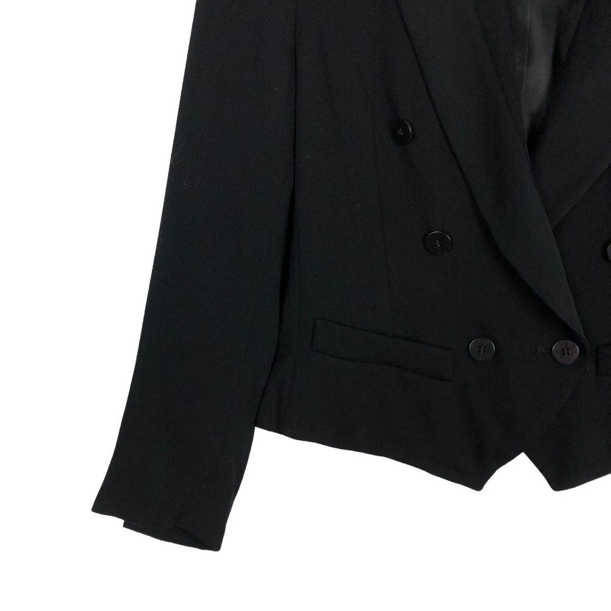 Japanese Brand 🔥Casual Cropped Coats Jacket Cerruti 1881 Paris Size XXS / US 00 / IT 34 - 4 Thumbnail