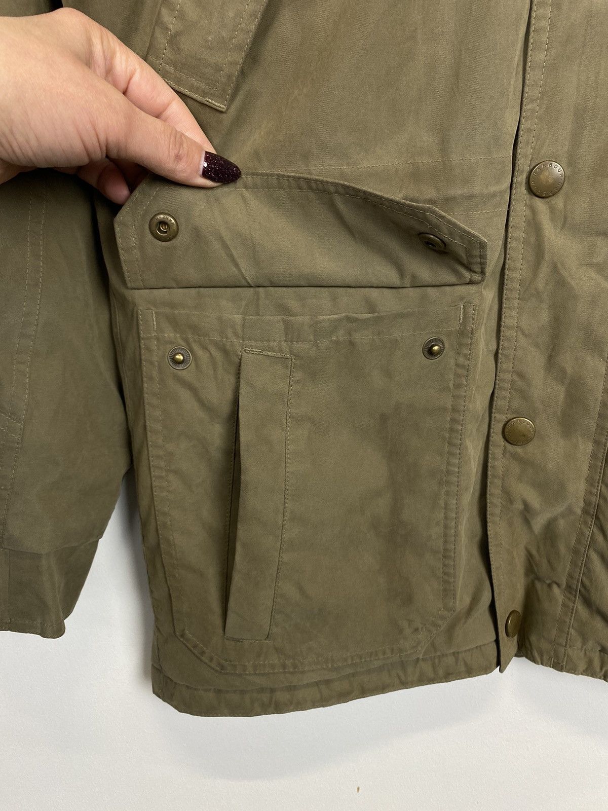 Barbour Vintage Barbour T700 Fulbourn Full Zip Jacket Men’s Size S Size US L / EU 52-54 / 3 - 4 Thumbnail