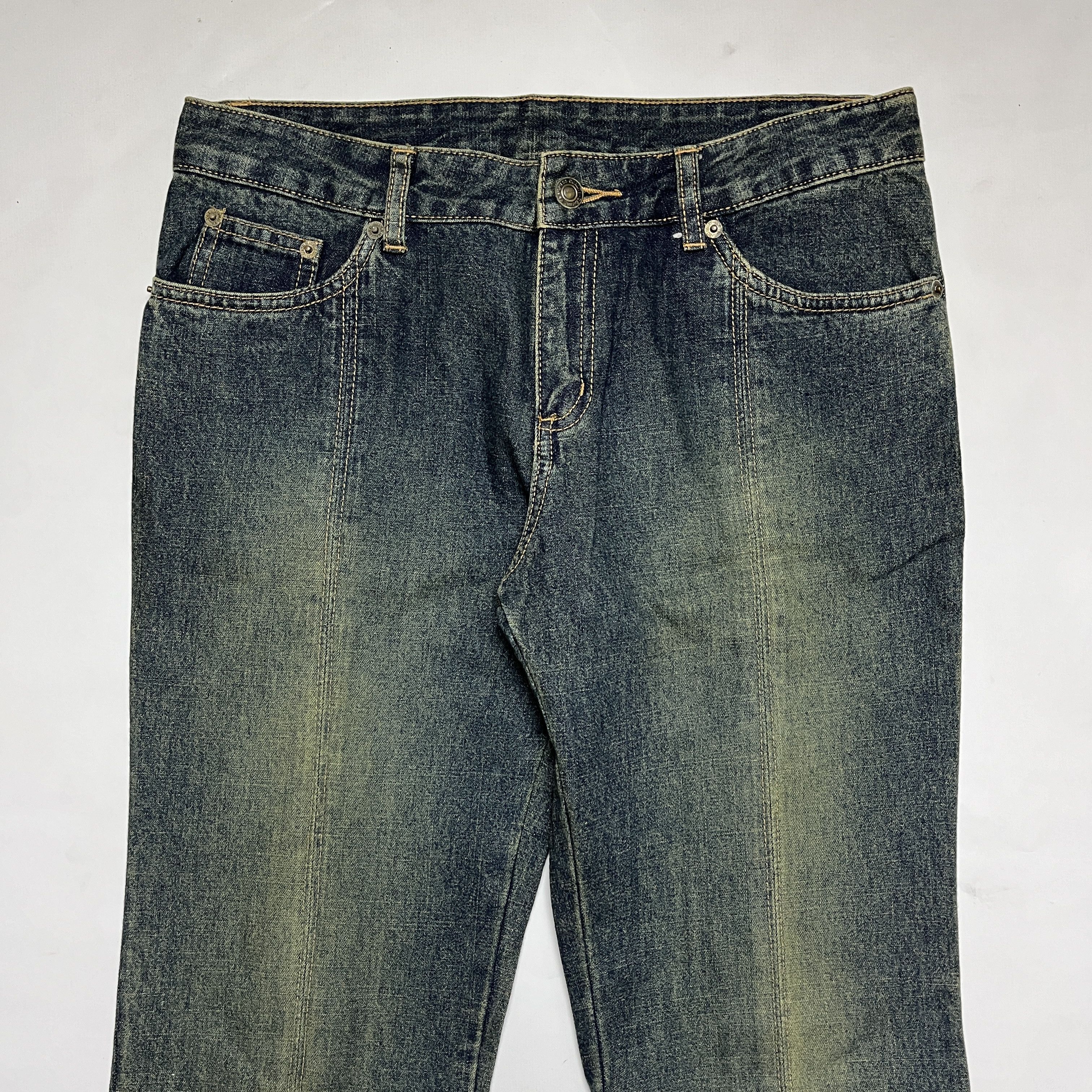 If Six Was Nine Flare Jeans Hybird With Corduroy Size 30" / US 8 / IT 44 - 5 Thumbnail