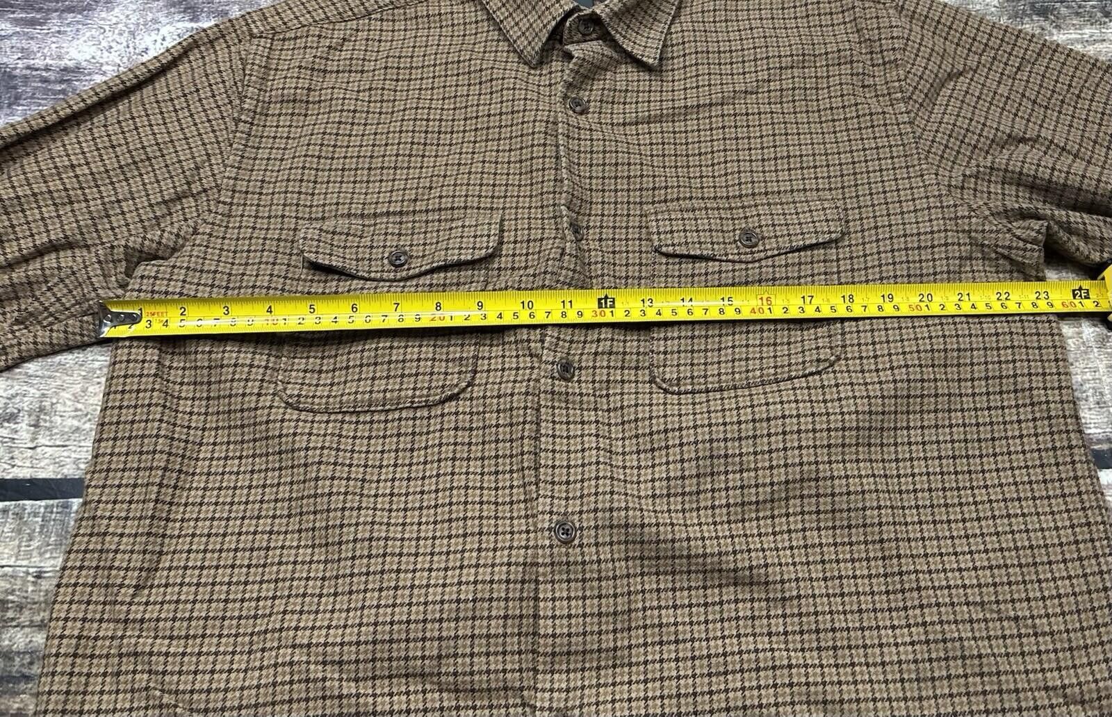 Banana Republic Y2K Banana Republic Flannel Shirt Mens L Cotton Wool 2002 Size US L / EU 52-54 / 3 - 9 Thumbnail