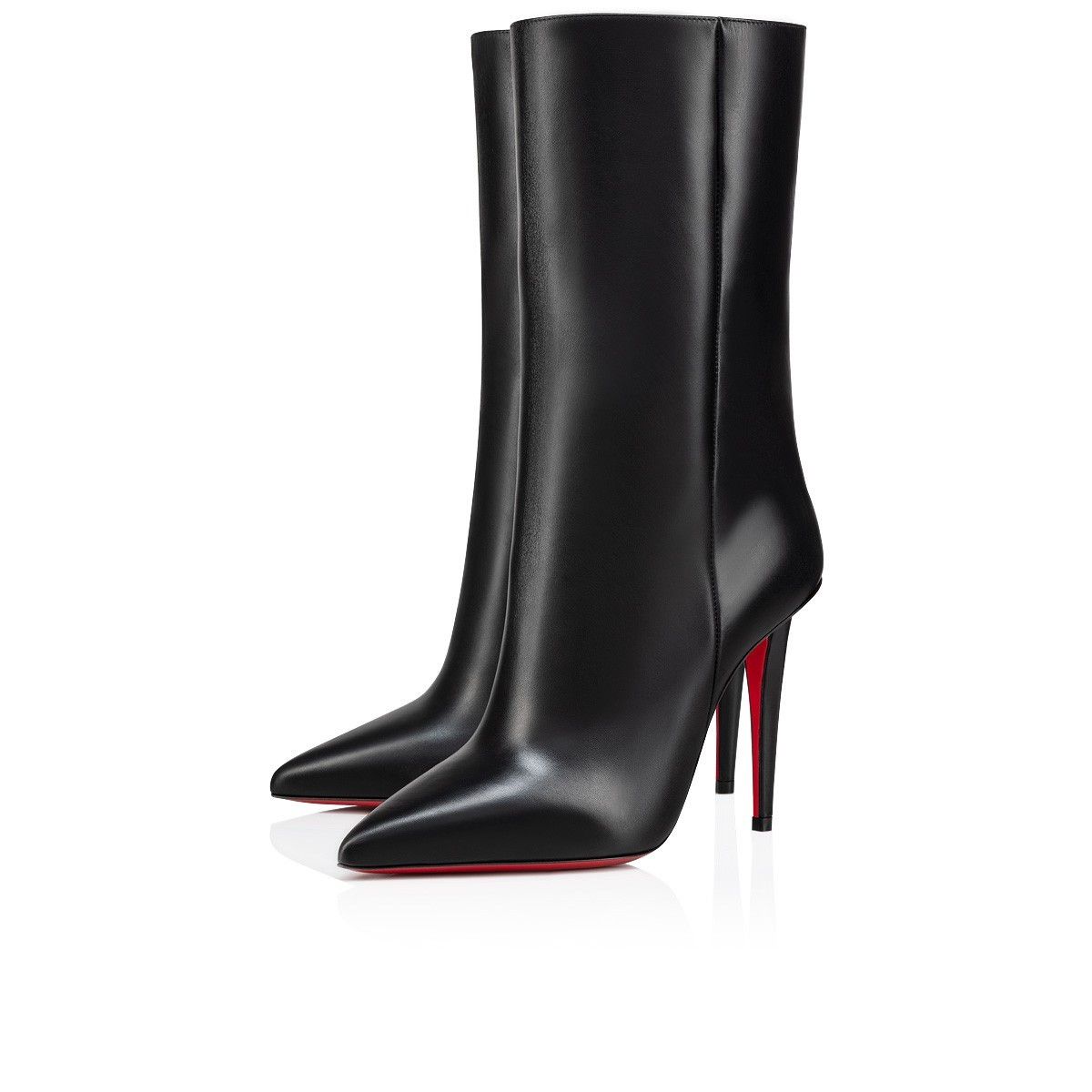 Christian Louboutin Astrilarge Booty 100mm Black Size US 10 / IT 40 - 1 Thumbnail