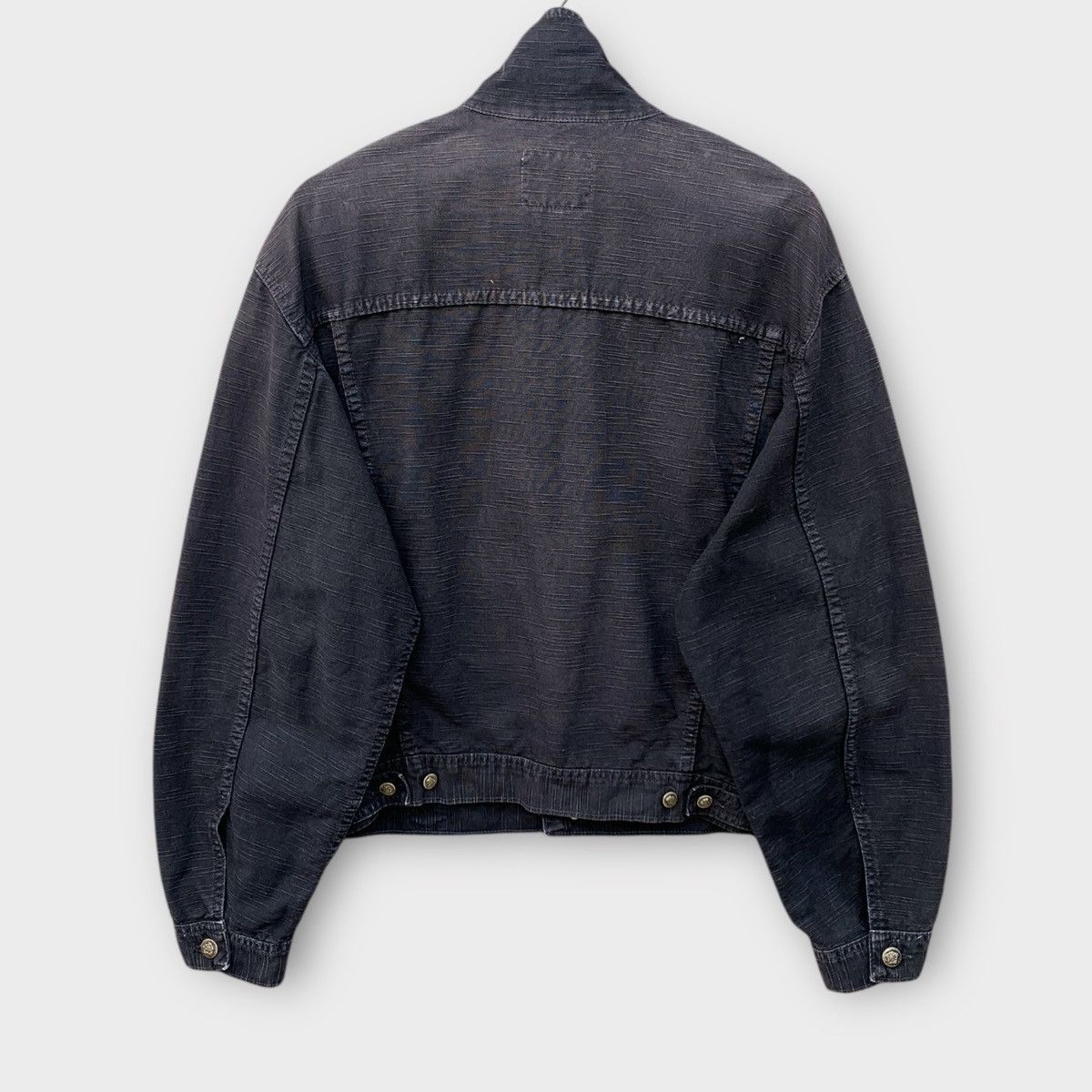 Versace Jeans Couture VINTAGE FADED VERSACE JEAN COUTURE TRUCKER DENIM JACKET Size US S / EU 44-46 / 1 - 4 Thumbnail