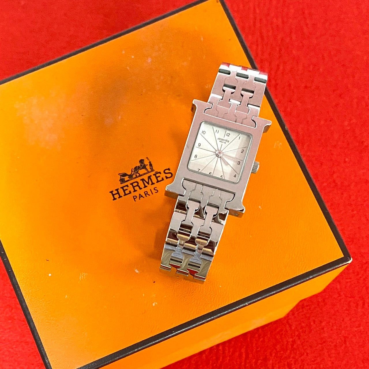 Hermes Hermes Watches Silver Metal Size ONE SIZE - 1 Thumbnail