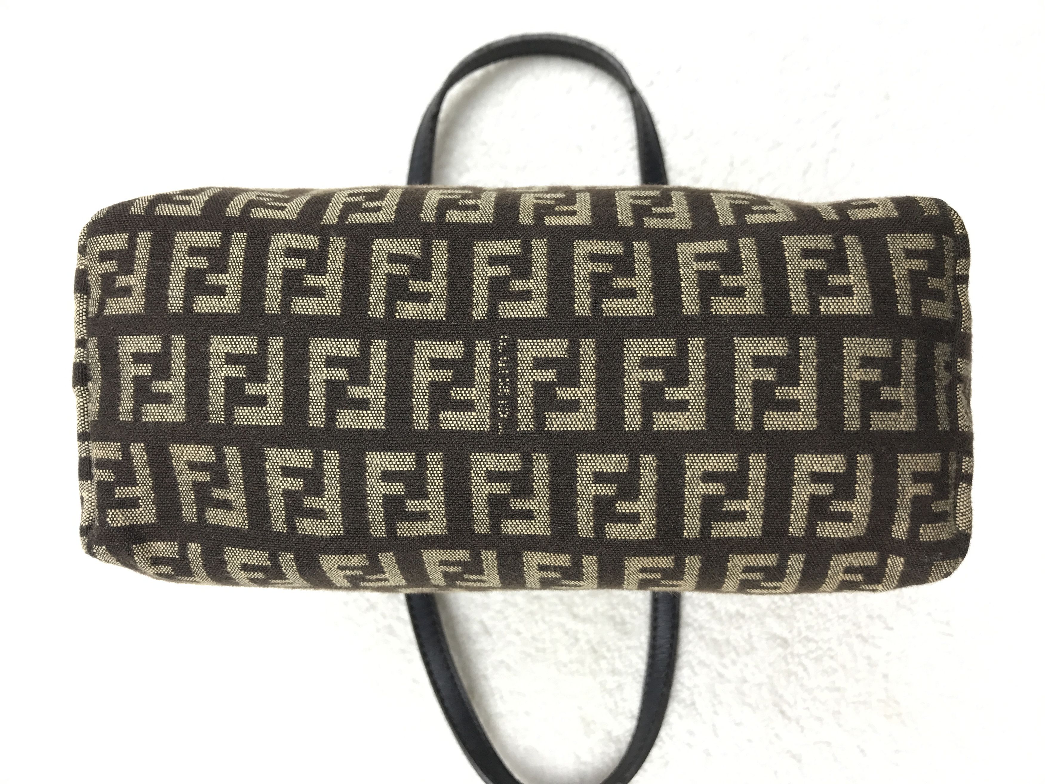 Fendi Vintage Fendi Monogram Zucchino Mini Tote Bag Purse Size ONE SIZE - 2 Thumbnail