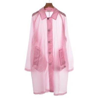 translucent pink lightweight jacket