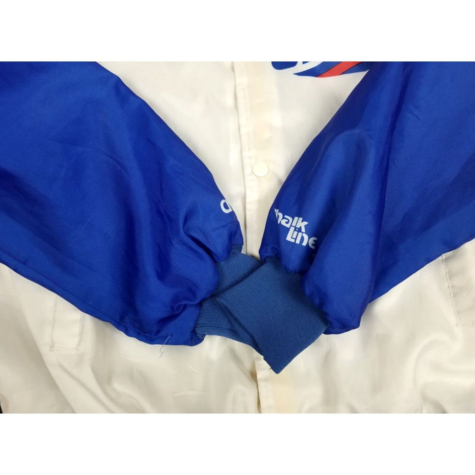 Chalk Line VINTAGE CHALKLINE NEW YORK GIANTS NFL ALL OVER PRINT JACKET SZ LARGE BMX? Size US L / EU 52-54 / 3 - 5 Thumbnail