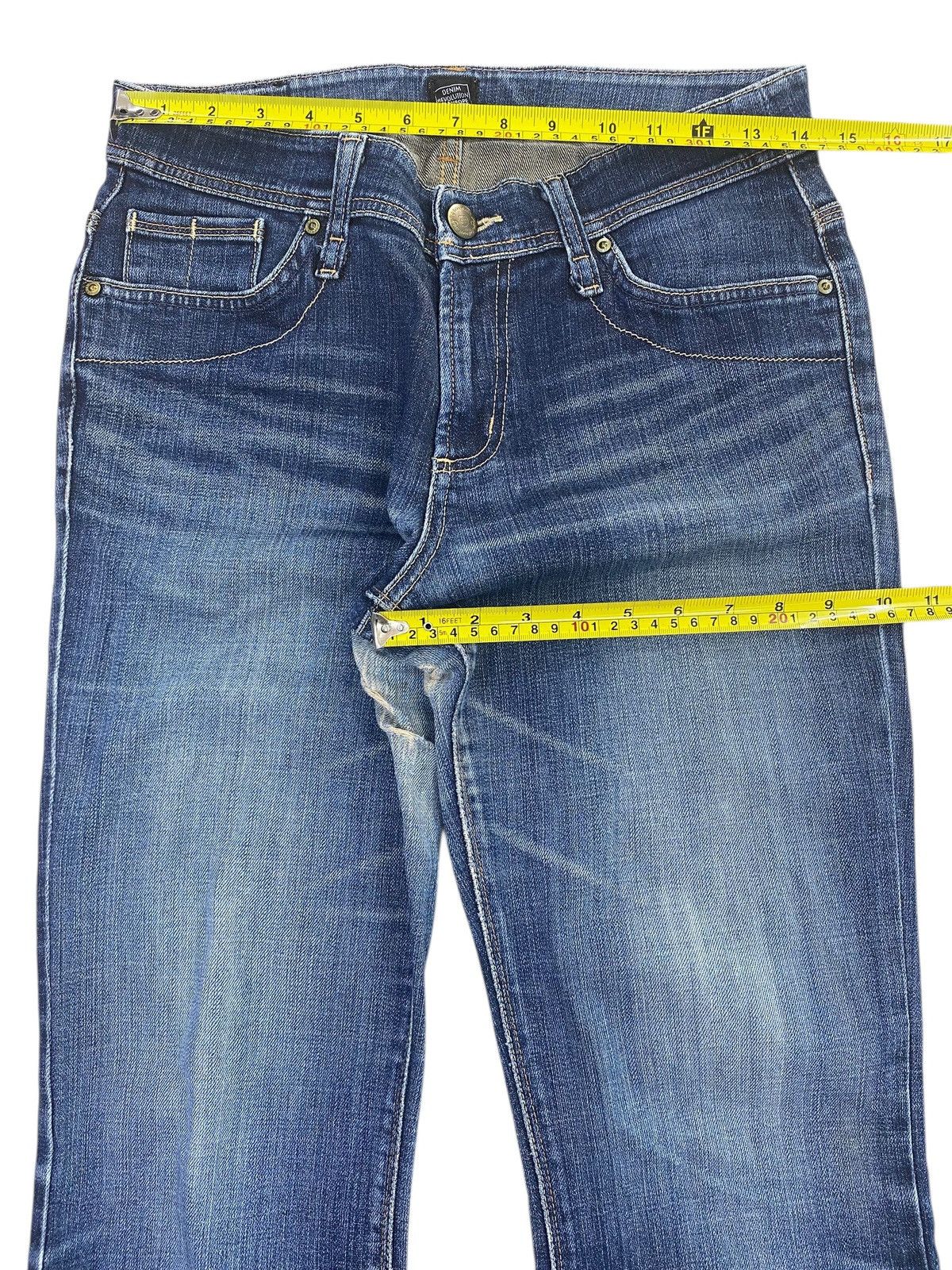 Japanese Brand Japanese Brand Whiskers Faded Wash Style Flare Jeans Size US 28 / EU 44 - 5 Thumbnail