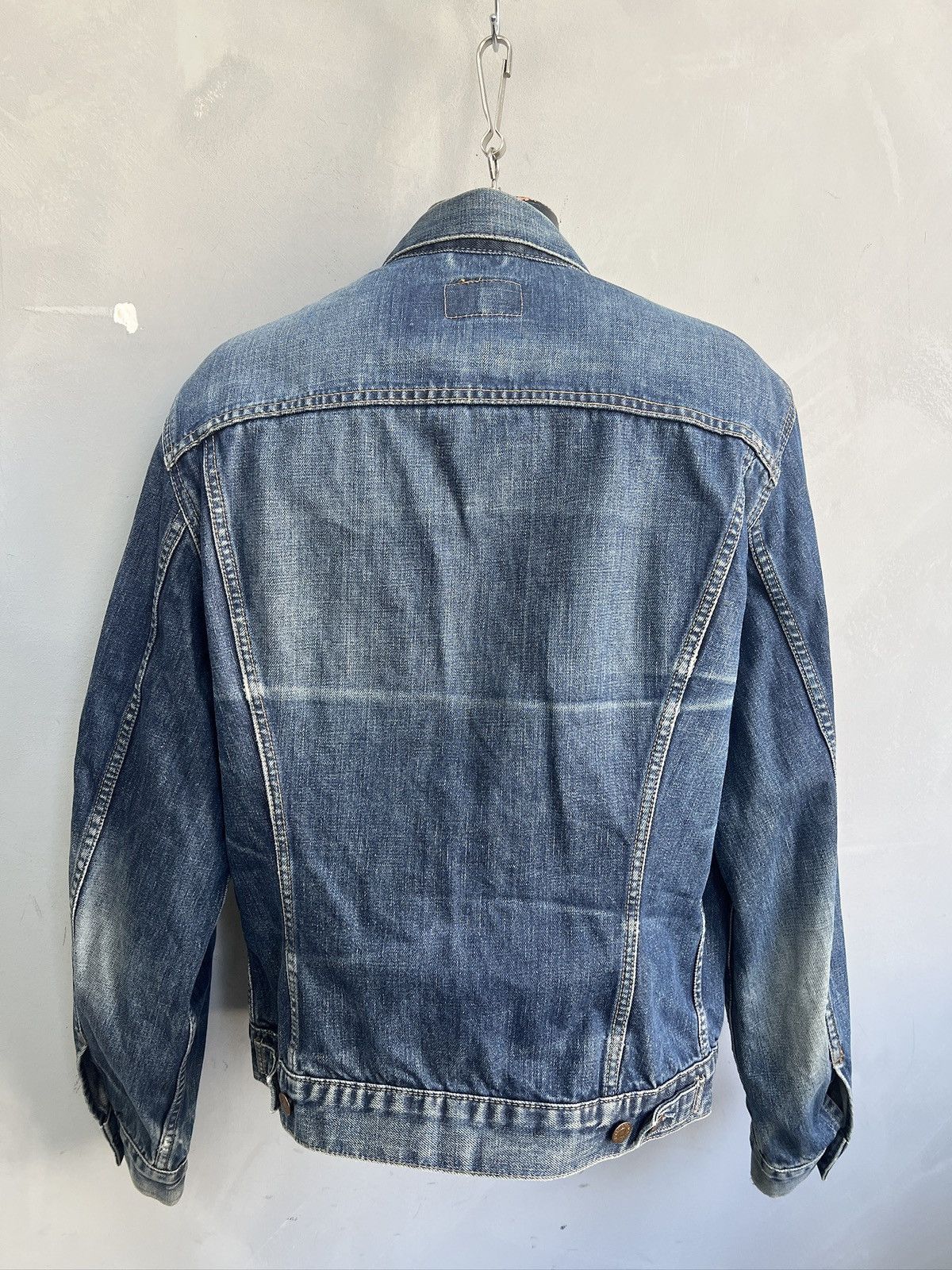 Levi's Levis vintage washed 90s denim trucker jacket y2k Size US XL / EU 56 / 4 - 6 Thumbnail
