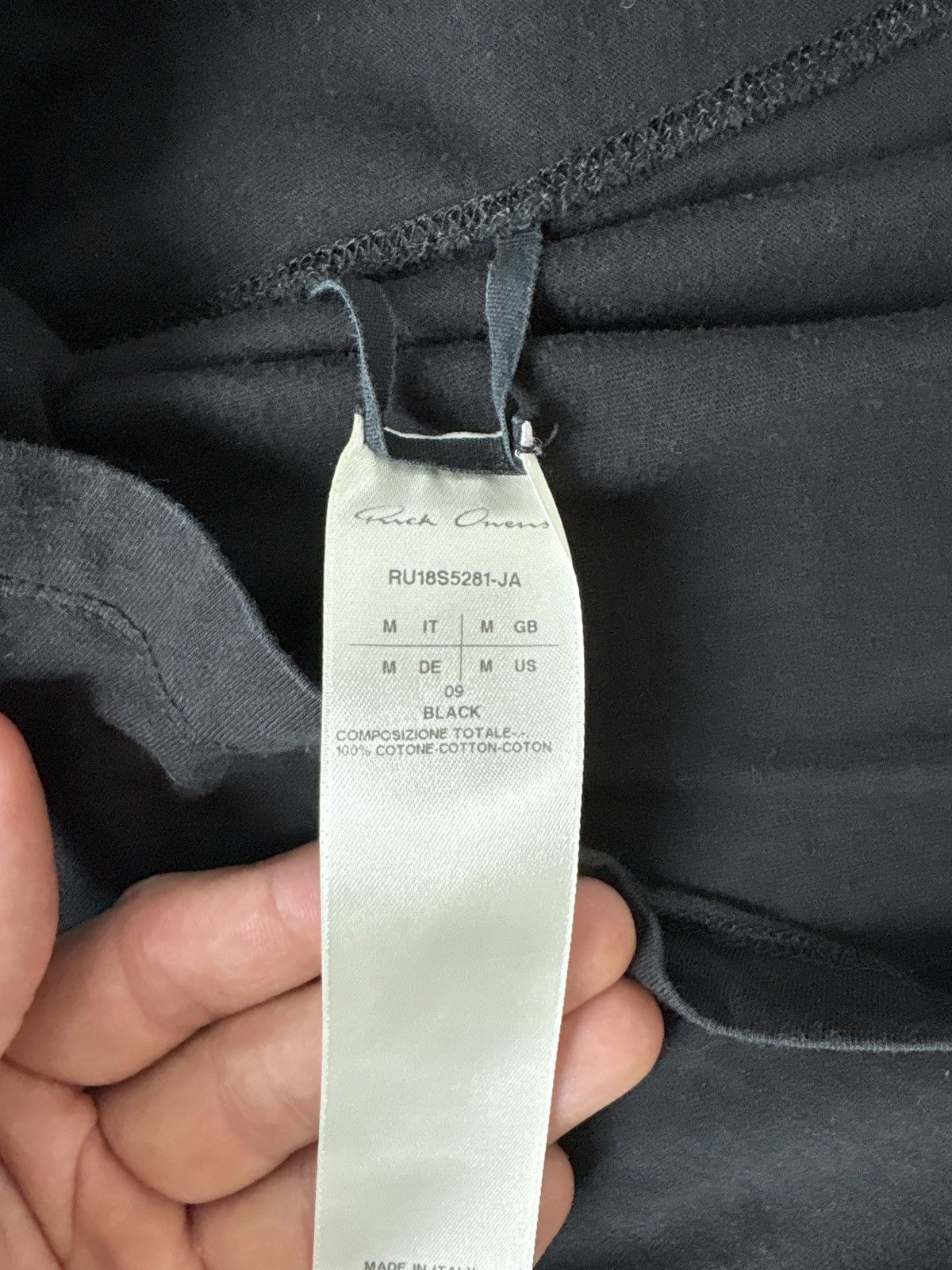 Rick Owens Baseball Tee Size US M / EU 48-50 / 2 - 3 Thumbnail