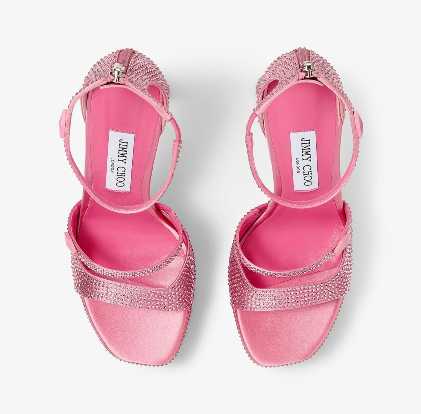 Jimmy Choo Jimmy Choo Clarissa Crystal Platforms Size US 7.5 / IT 37.5 - 3 Thumbnail