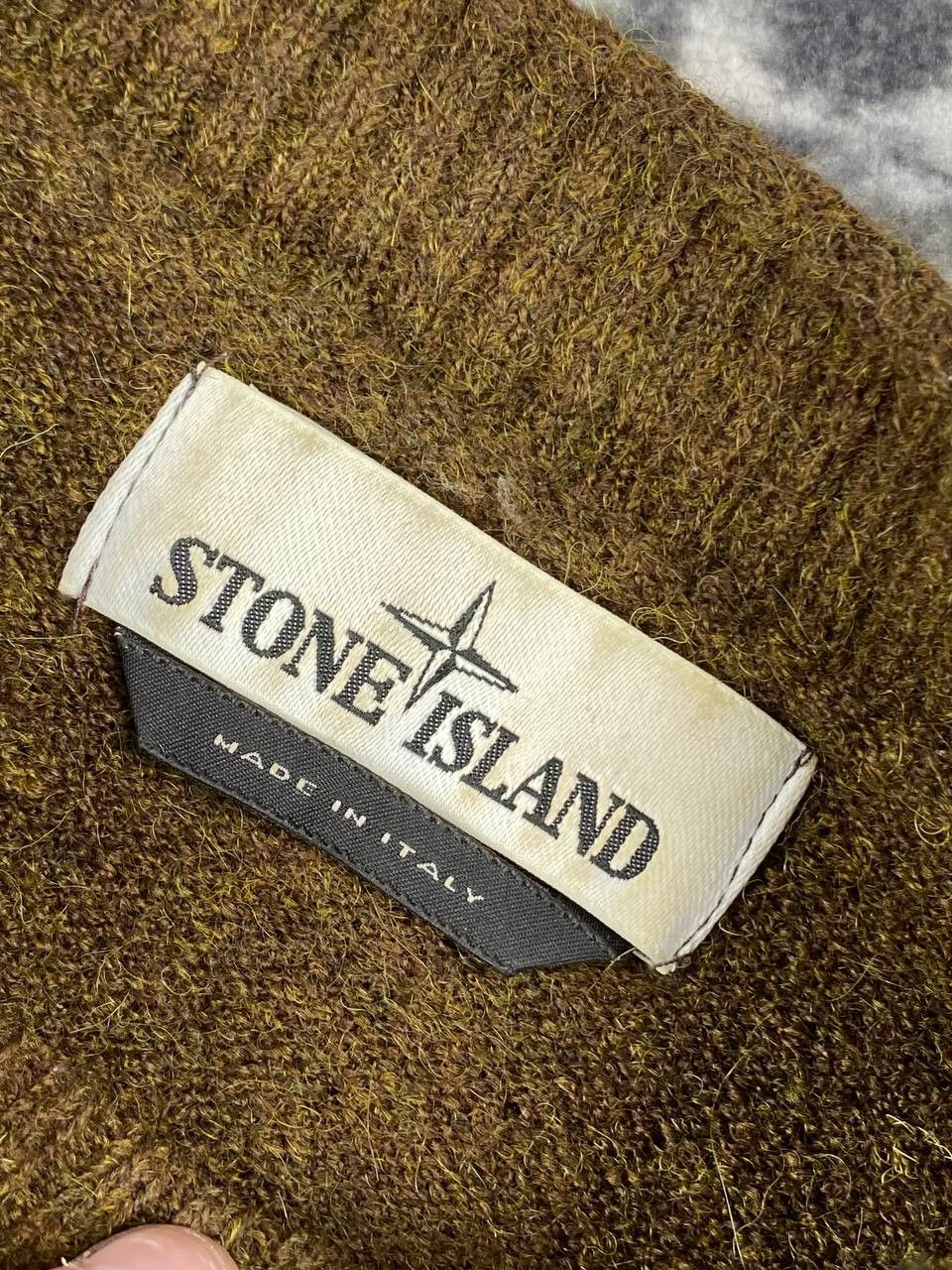 Stone Island Stone Island Knit Wool Sweater Men Size M Green Size US M / EU 48-50 / 2 - 8 Thumbnail