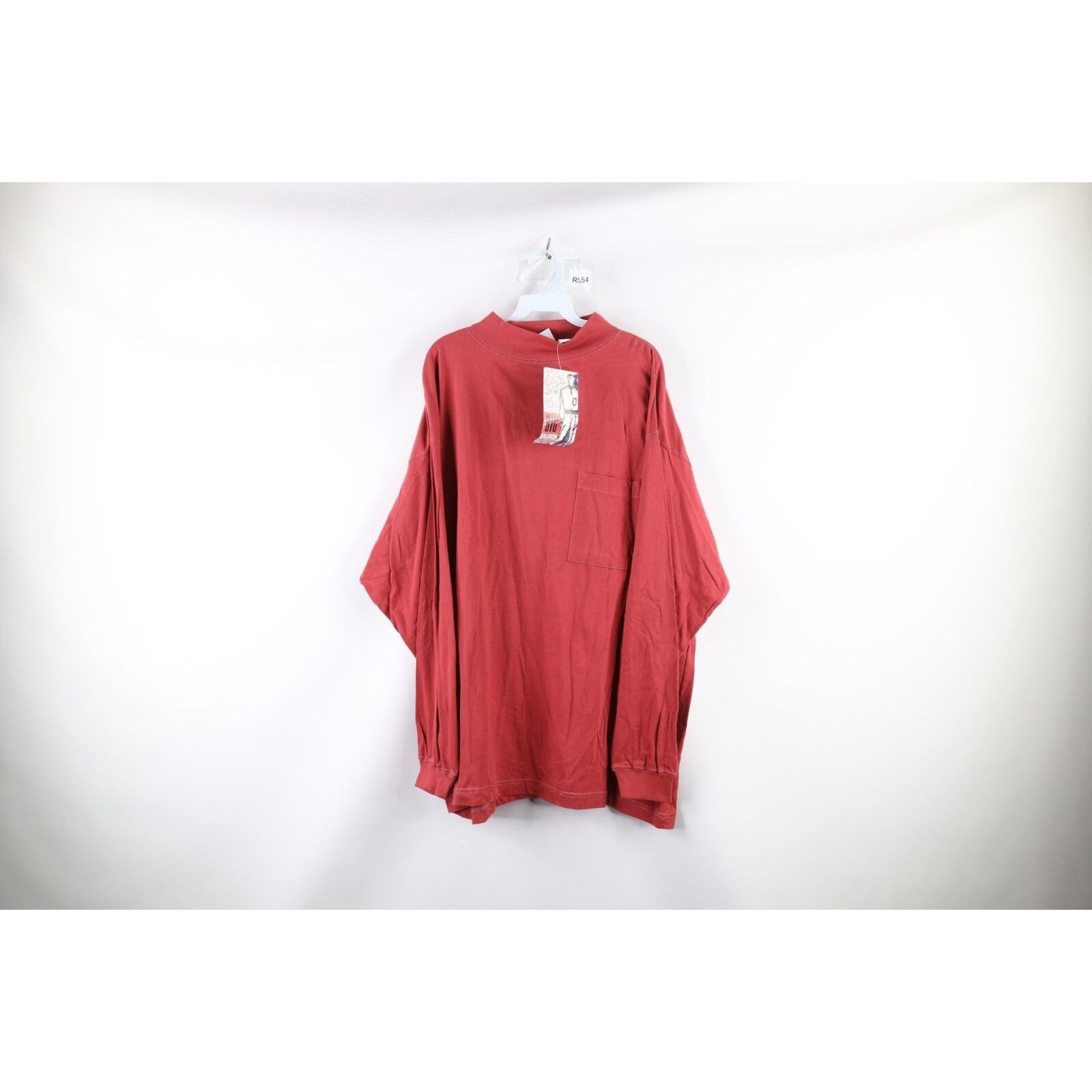 NOS Vintage 90s Streetwear Baggy Fit Big Pocket T-Shirt