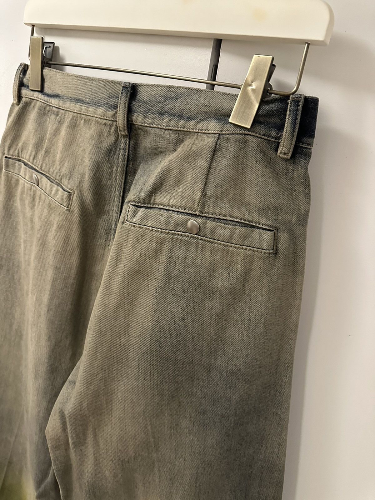 Rick Owens LUXOR Tailored Belas Acid Degrade Jeans, size 48 Size US 32 / EU 48 - 10 Thumbnail
