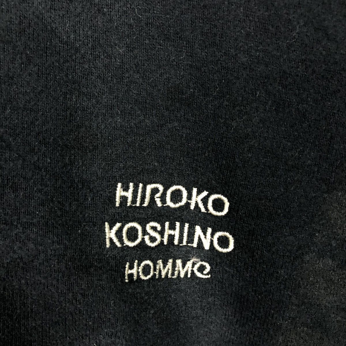 Hiroko Koshino Homme 📌Vintage Sweatshirt Hiroko Koshino Homme Big Logo Spell Out Size US L / EU 52-54 / 3 - 15 Thumbnail