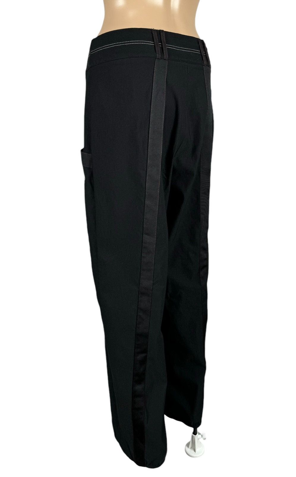 Designer E-Avant Garde Baggy Cotton-Spandex Pants size 3 Size 29" - 7 Thumbnail