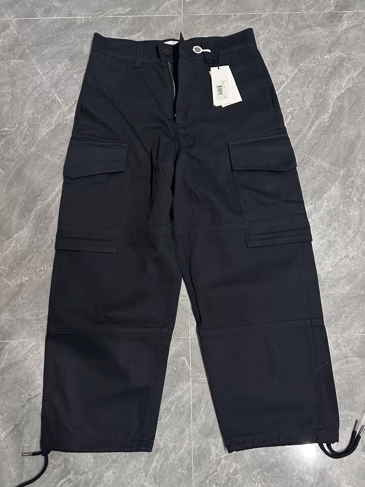 AMI AMI Paris Wide-Leg Cargo Pants Size US 30 / EU 46 - 1 Thumbnail