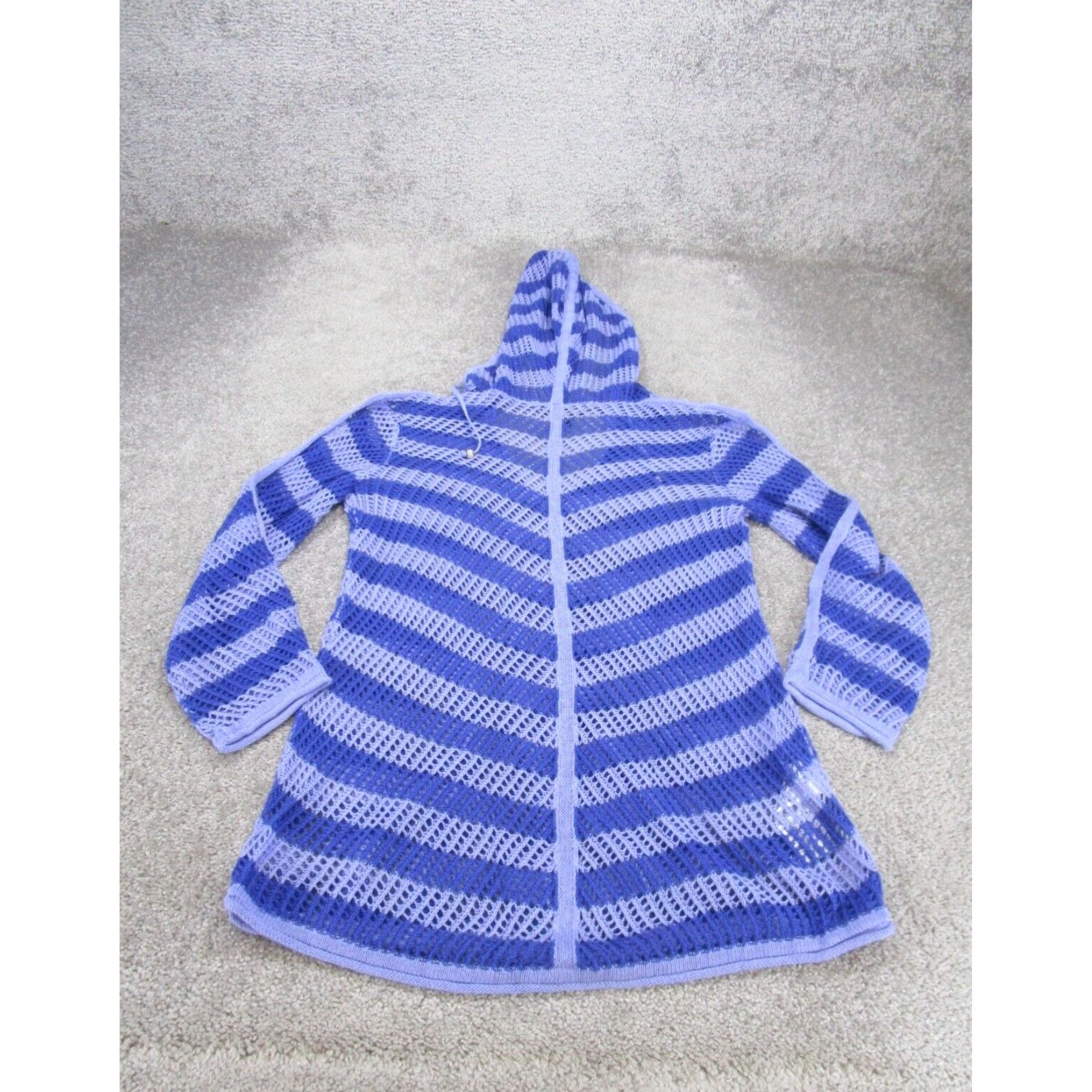 Tommy Bahama Tommy Bahama Womens Pullover Sweater Small Purple Linen Cotton Blend Beach Size S / US 4 / IT 40 - 3 Thumbnail
