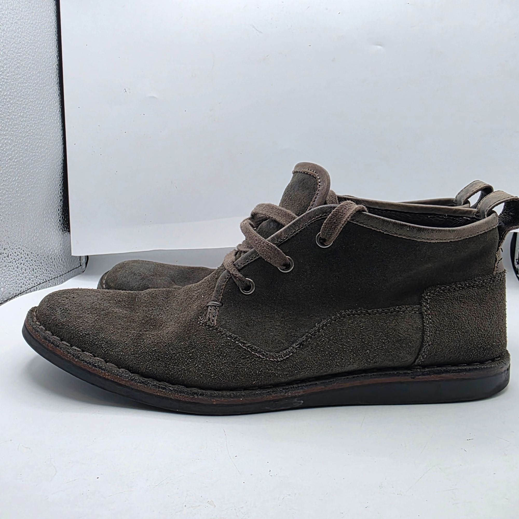 John Varvatos John Varvatos Star USA Mens Chukka Lace Up Boots Gray Size 1 Size US 10 / EU 43 - 14 Thumbnail