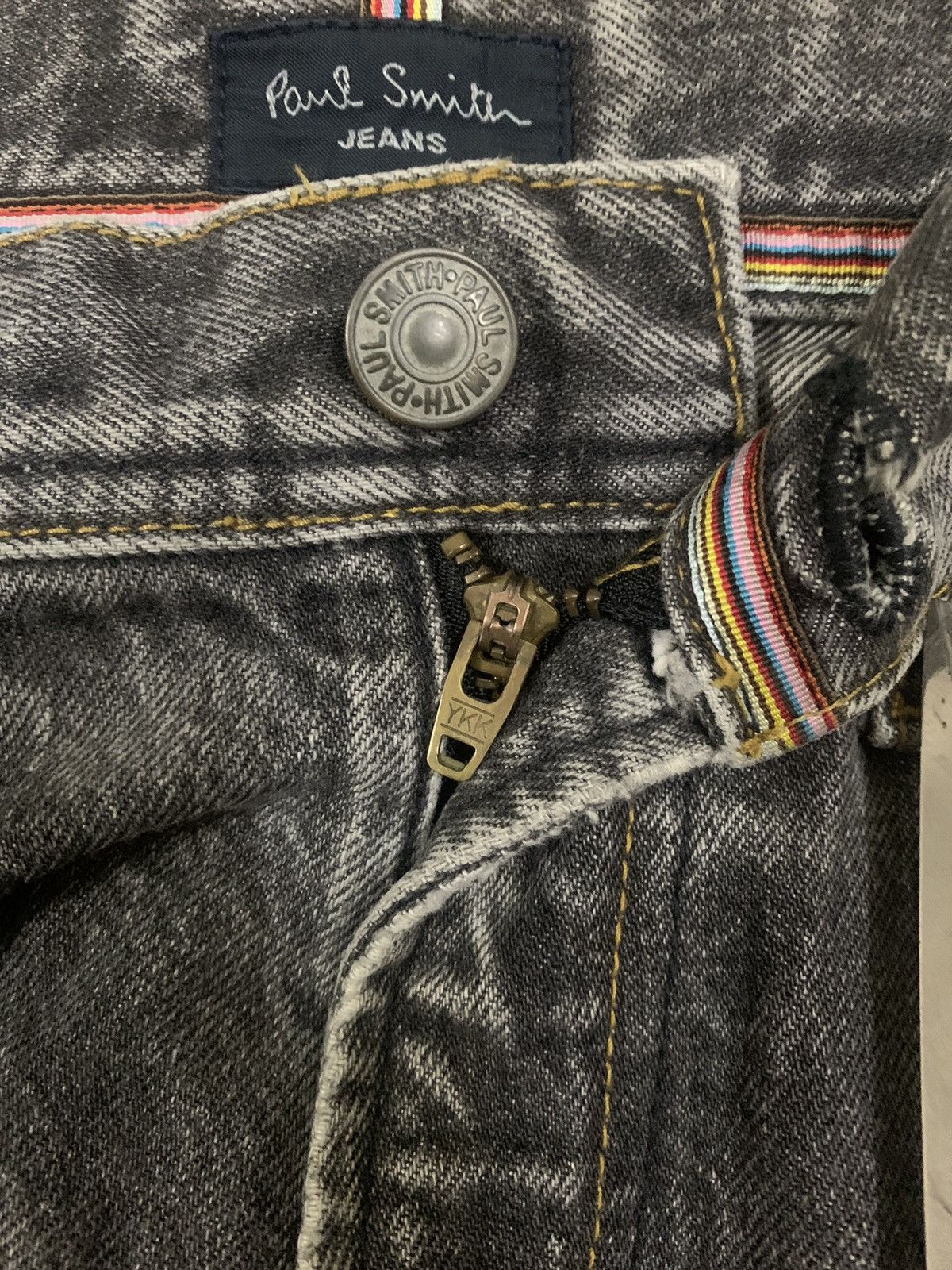 Paul Smith Vintage Paul Smith Faded Classic Fit Distressed Grunge Jeans Size US 30 / EU 46 - 4 Thumbnail