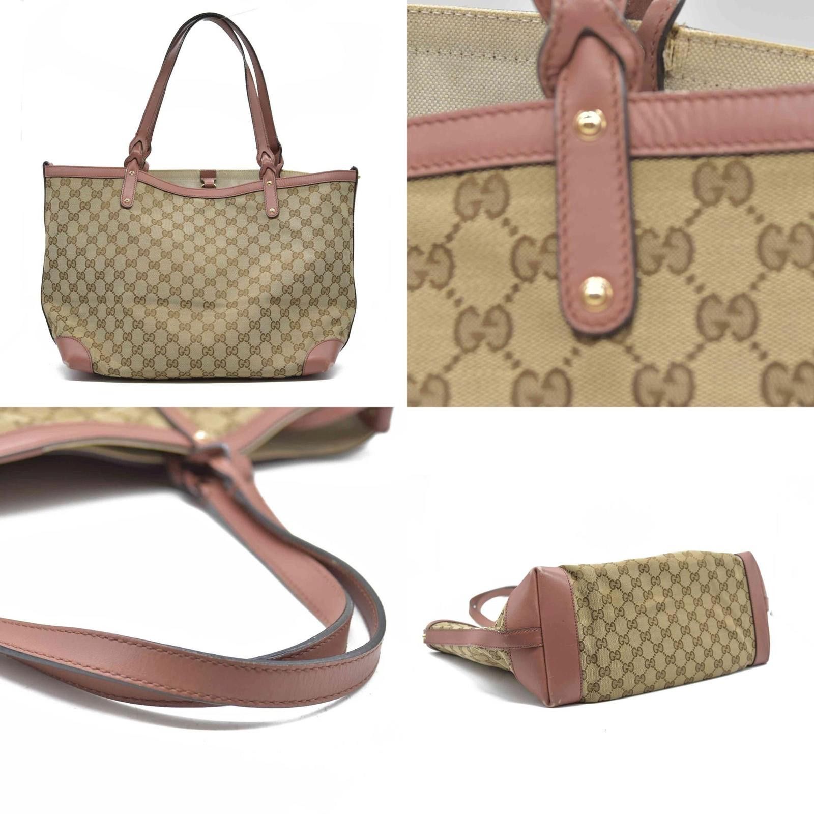 Gucci Gucci Medium Craft Tote Beige Pink Size ONE SIZE - 3 Thumbnail