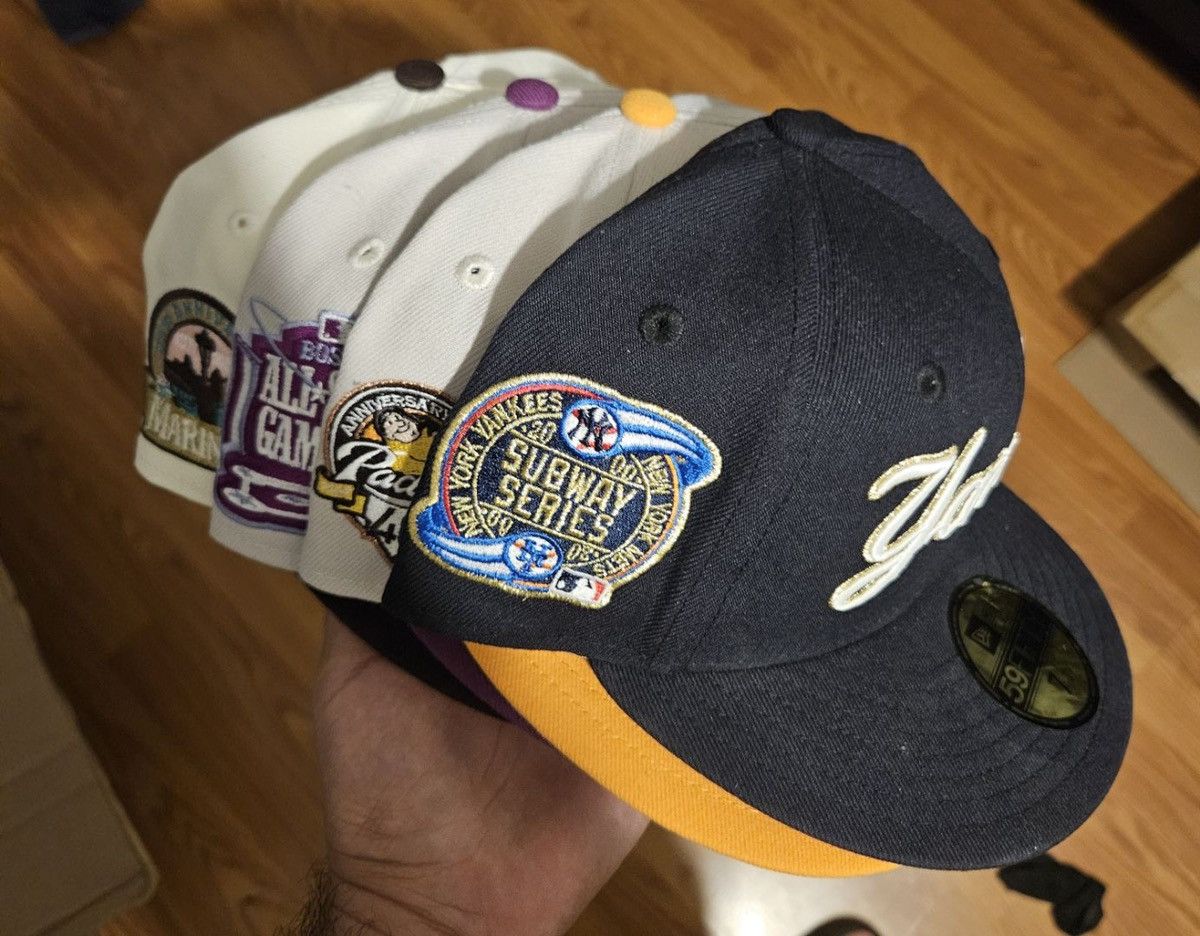 MLB fitted hat 7 1/4 Bundle