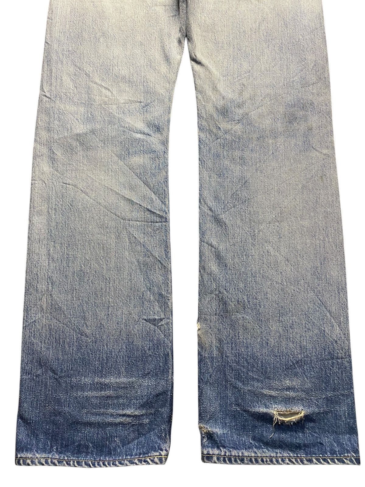 Visvim Vintage Blue Blue Japan HR Market Selvedge Distressed Jeans Size US 30 / EU 46 - 7 Thumbnail