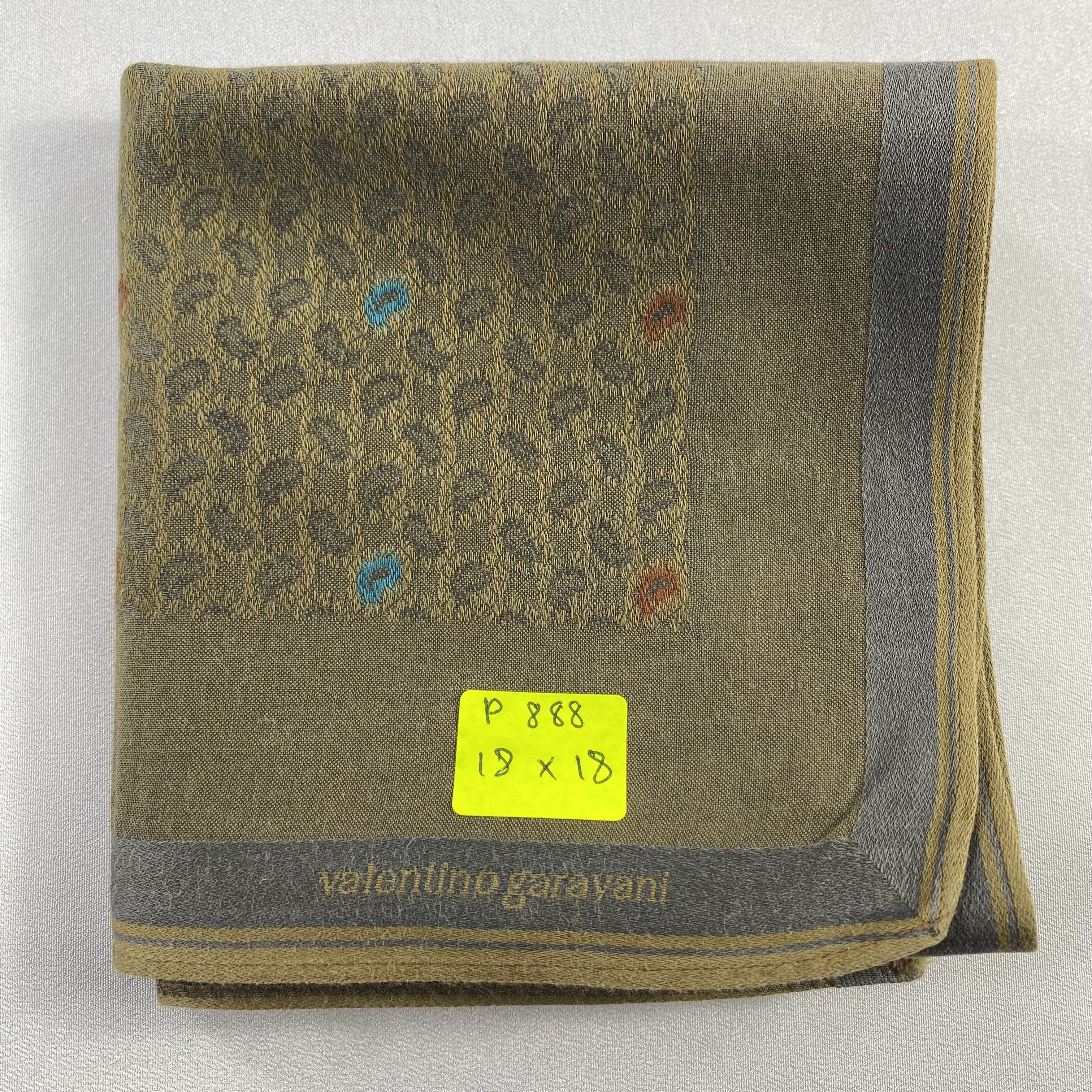 Valentino × Vintage Valentino Garavani Bandana/ Handkerchief / Neckerchief-P888 Size ONE SIZE - 5 Thumbnail