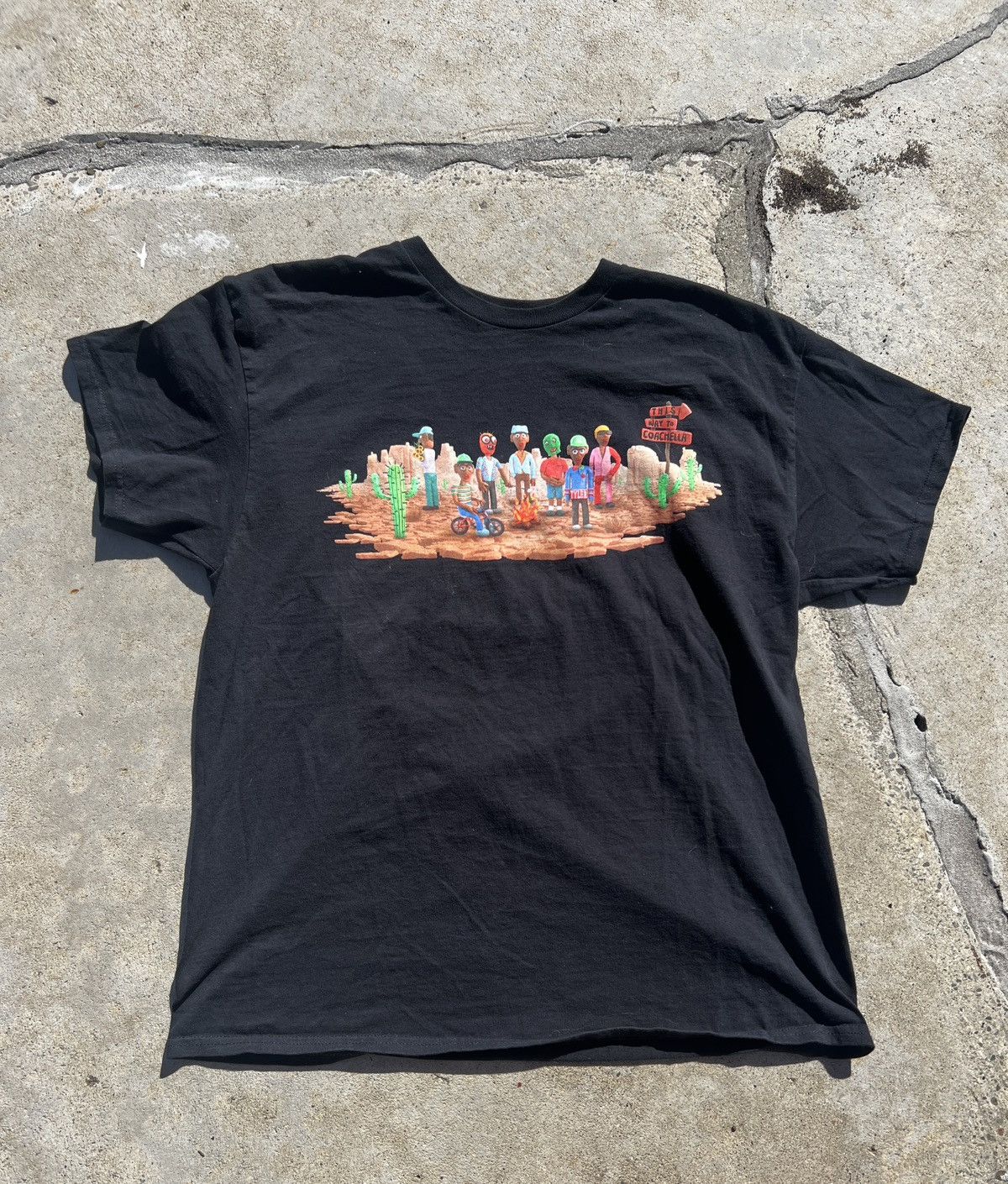 Golf Wang Tyler, The Creator Live at Coachella 2024 T-Shirt | Grailed