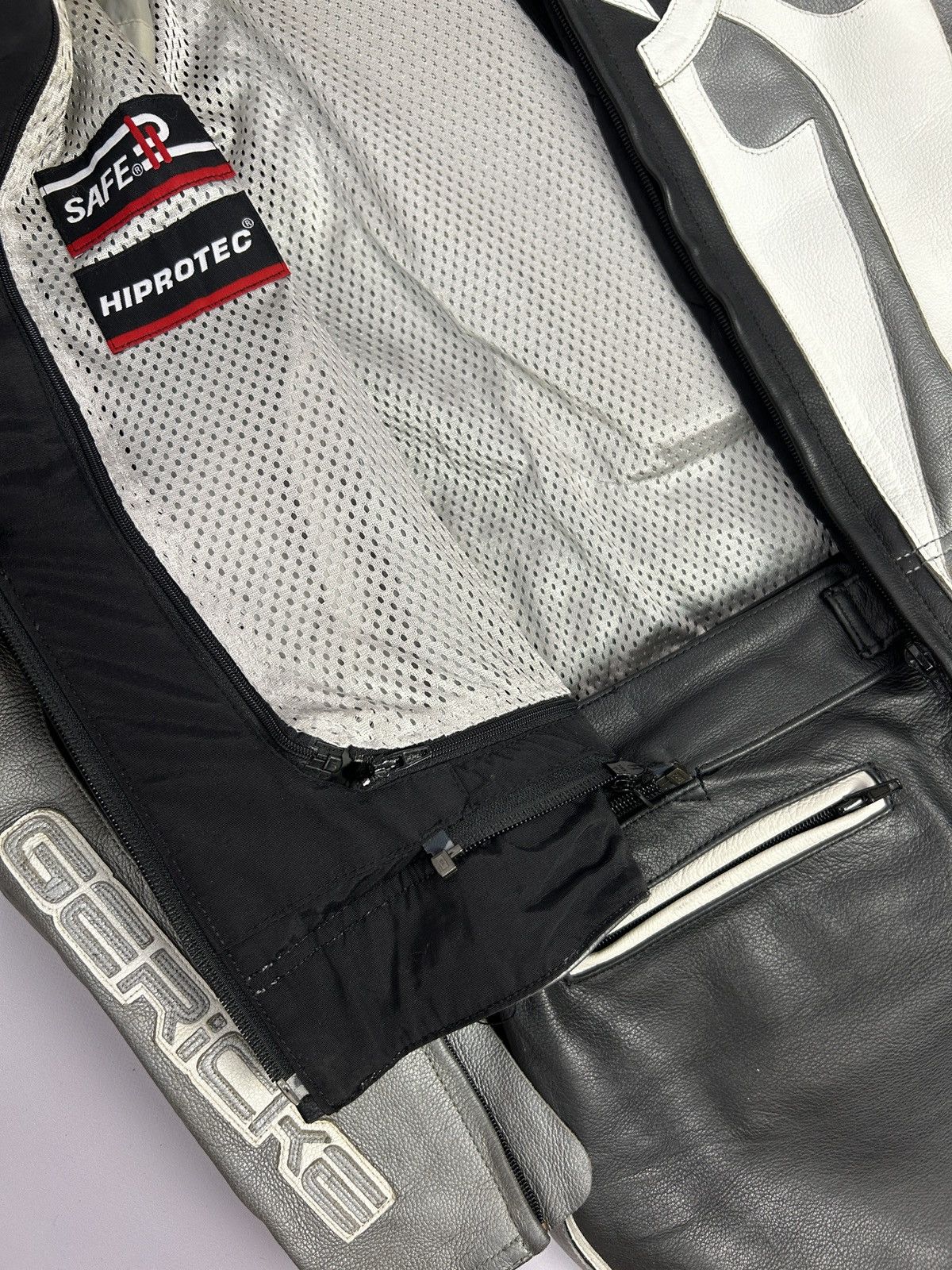 Vintage Hein Gericke 2 Piece Set Leather Motorcycle Jacket Trousers Size US M / EU 48-50 / 2 - 9 Thumbnail