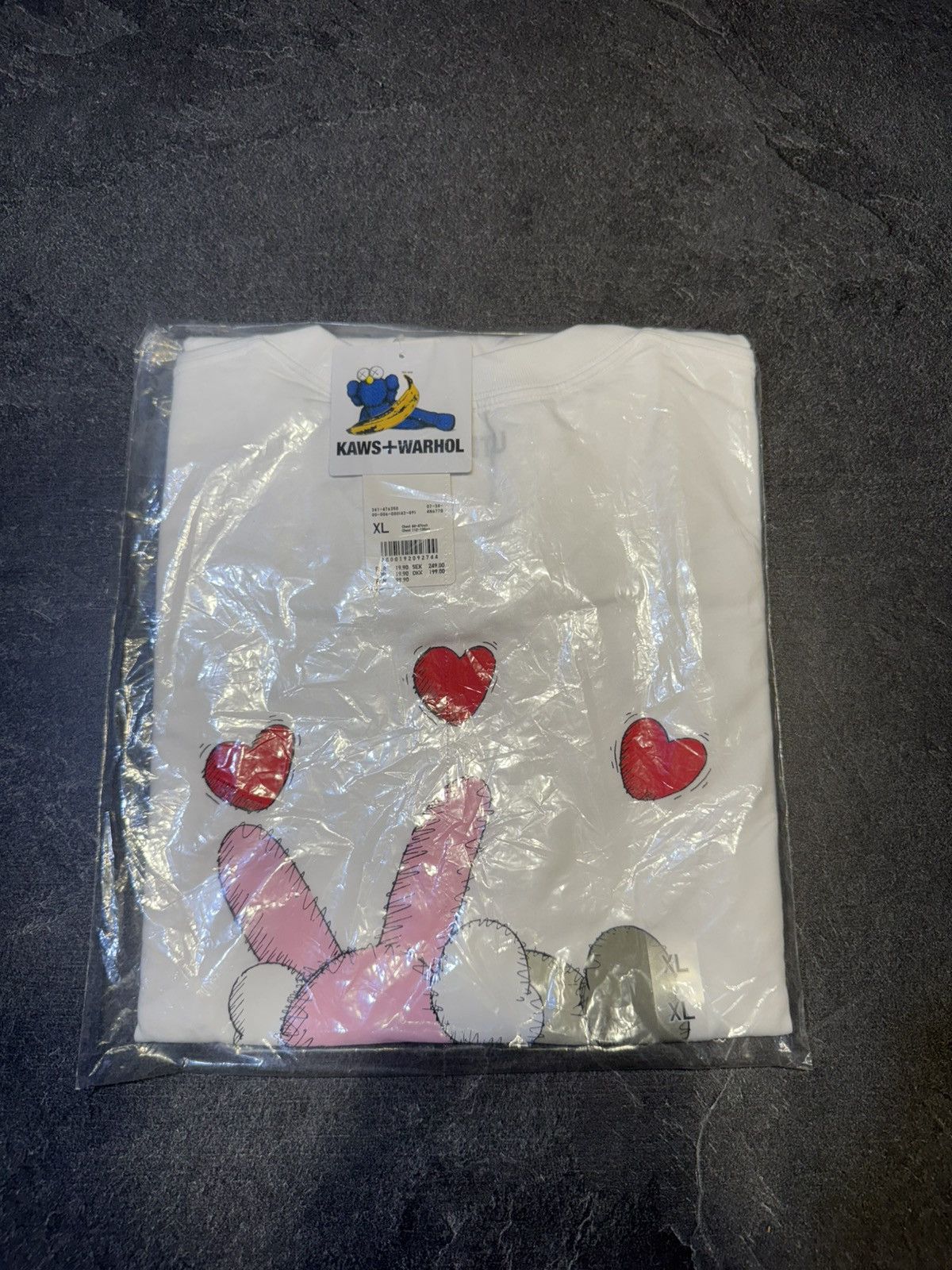 Andy Warhol × Kaws × Uniqlo Kaws x Uniqlo x Andy Warhol t-shirt Size US XL / EU 56 / 4 - 3 Thumbnail