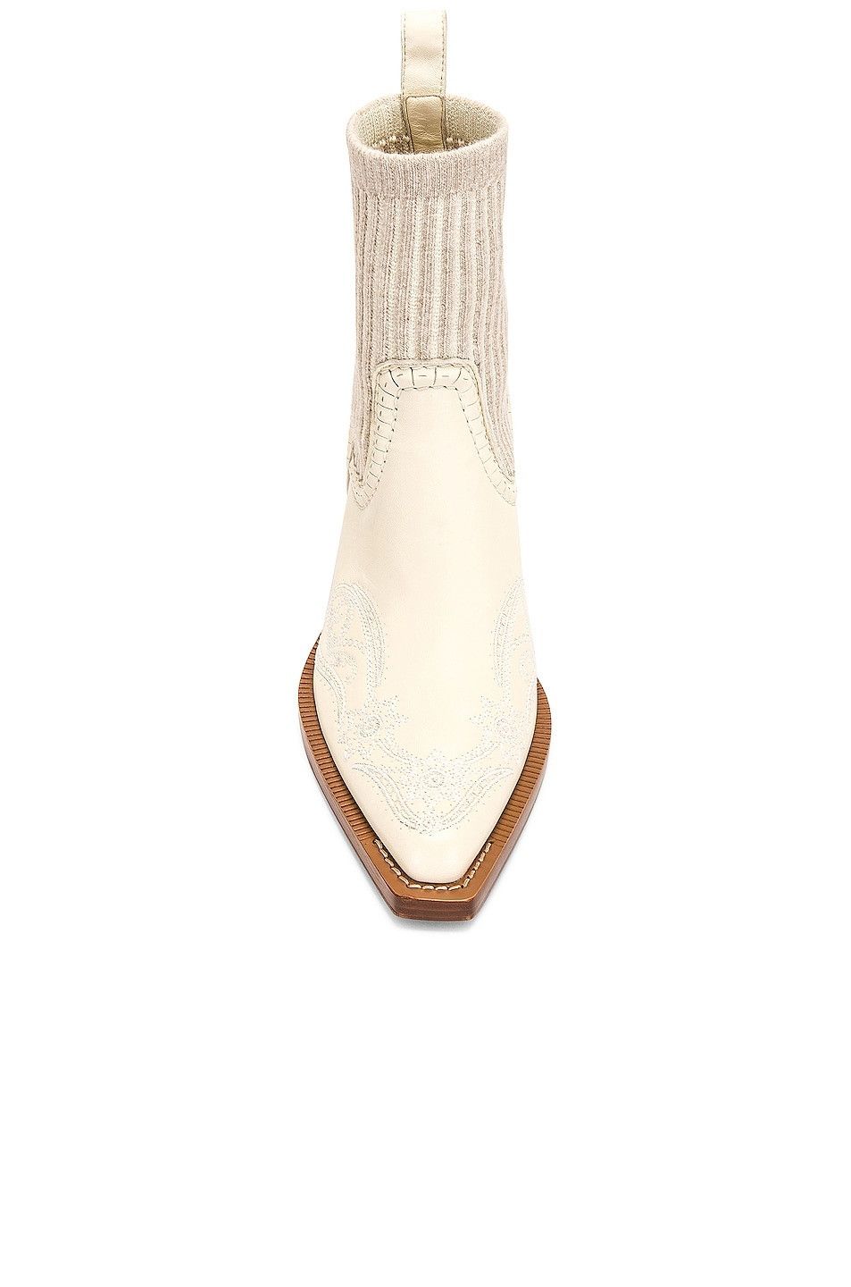 Chloe o1y0825 Ankle Boots in Cream Size US 6 / IT 36 - 4 Thumbnail