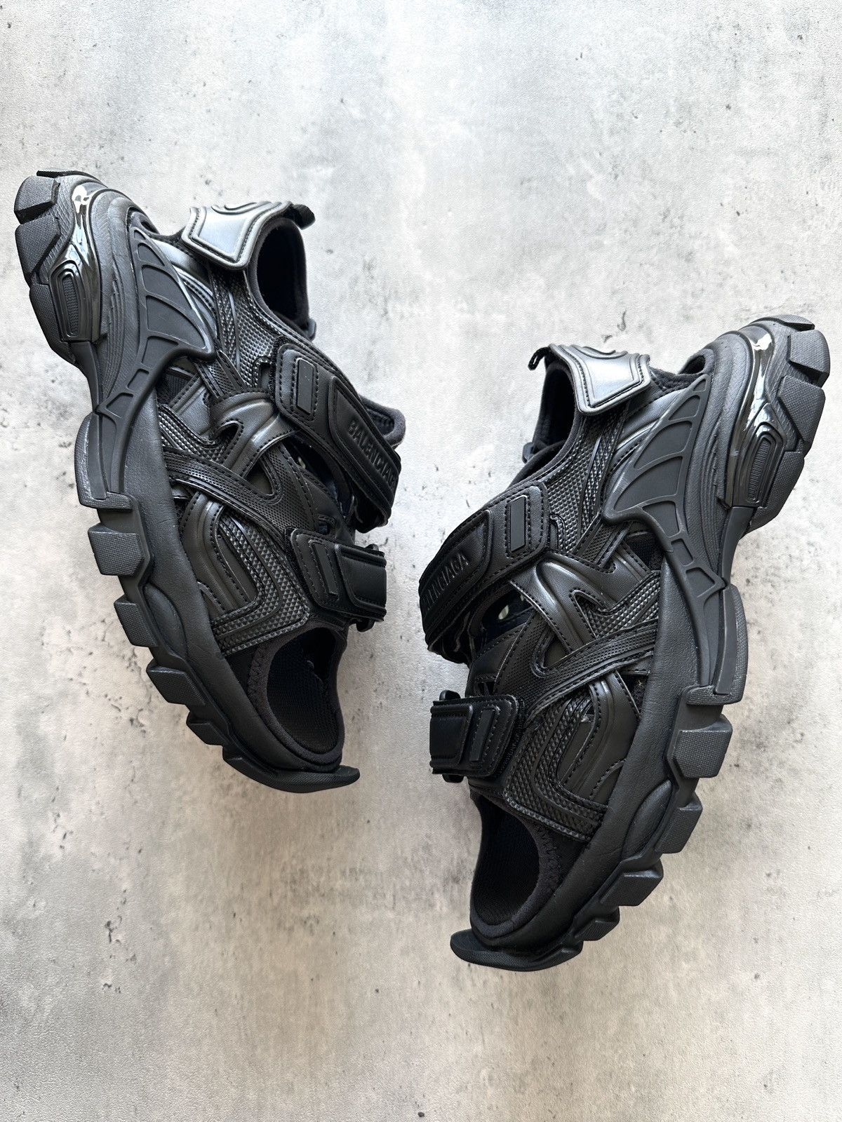 Balenciaga TRACK SANDALS Size US 8 / EU 41 - 12 Thumbnail