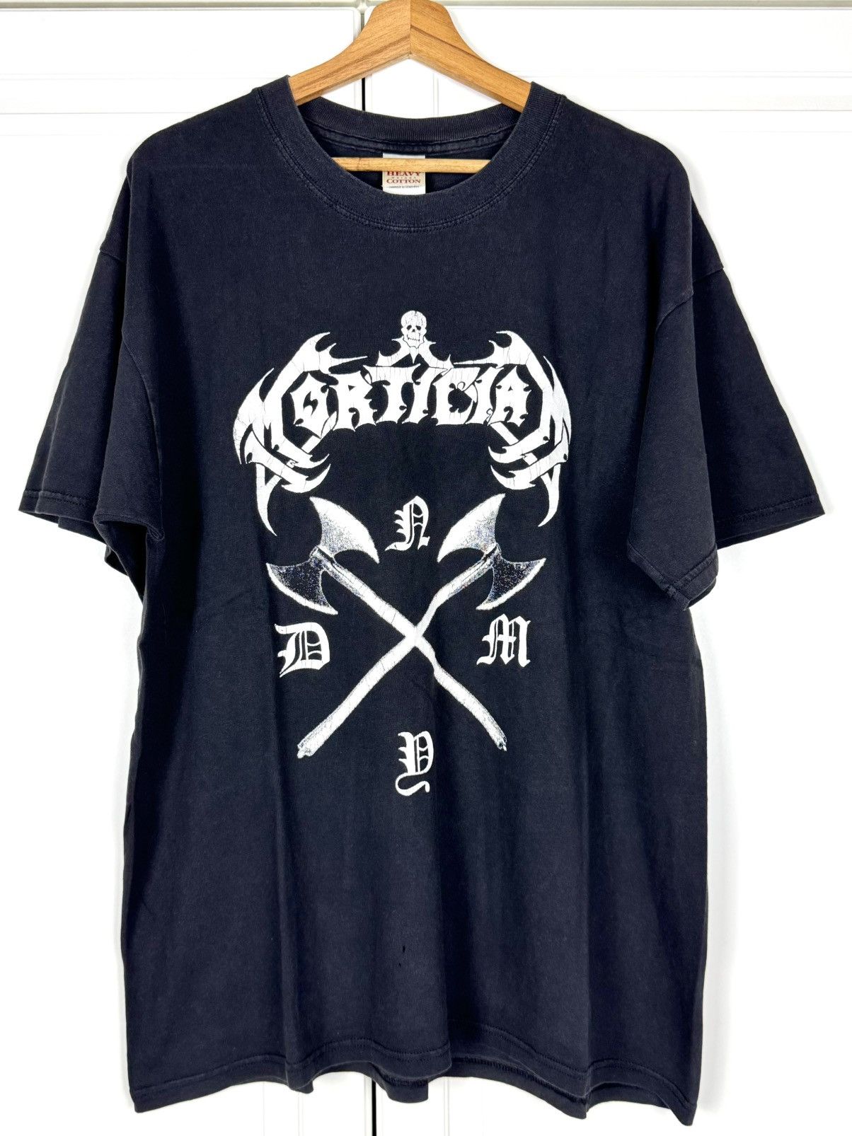 Vintage Mortician NYDM New York Death Metal 00s Official T-shirt Size US XL / EU 56 / 4 - 1 Thumbnail