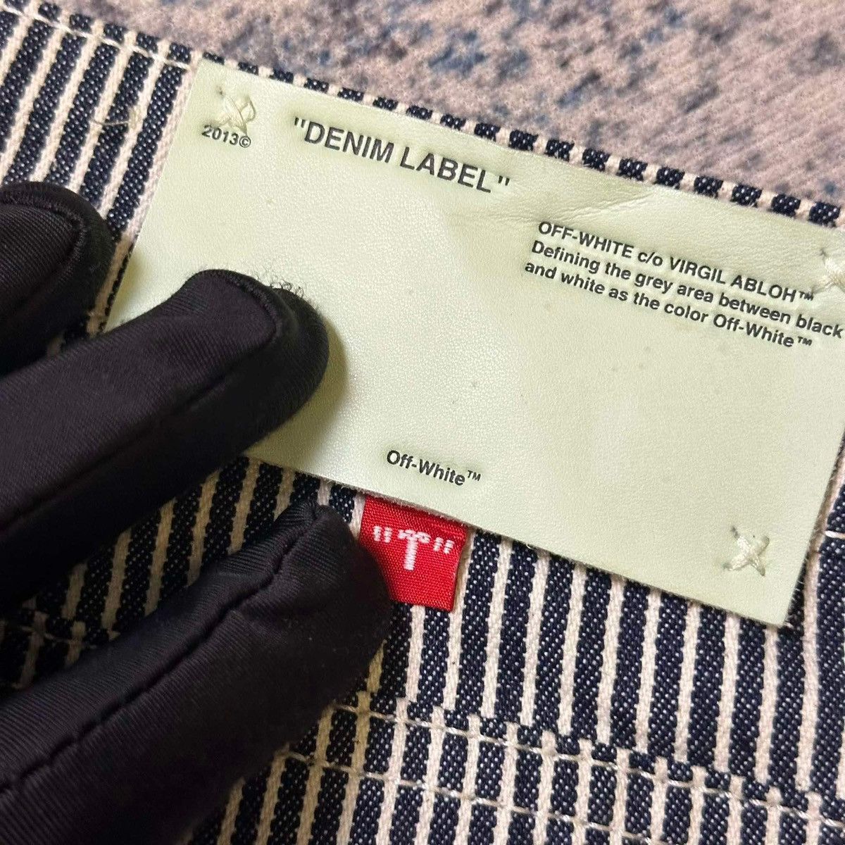 Off-White × Virgil Abloh OFF WHITE DENIM PANTS Size US 26 / EU 42 - 13 Thumbnail