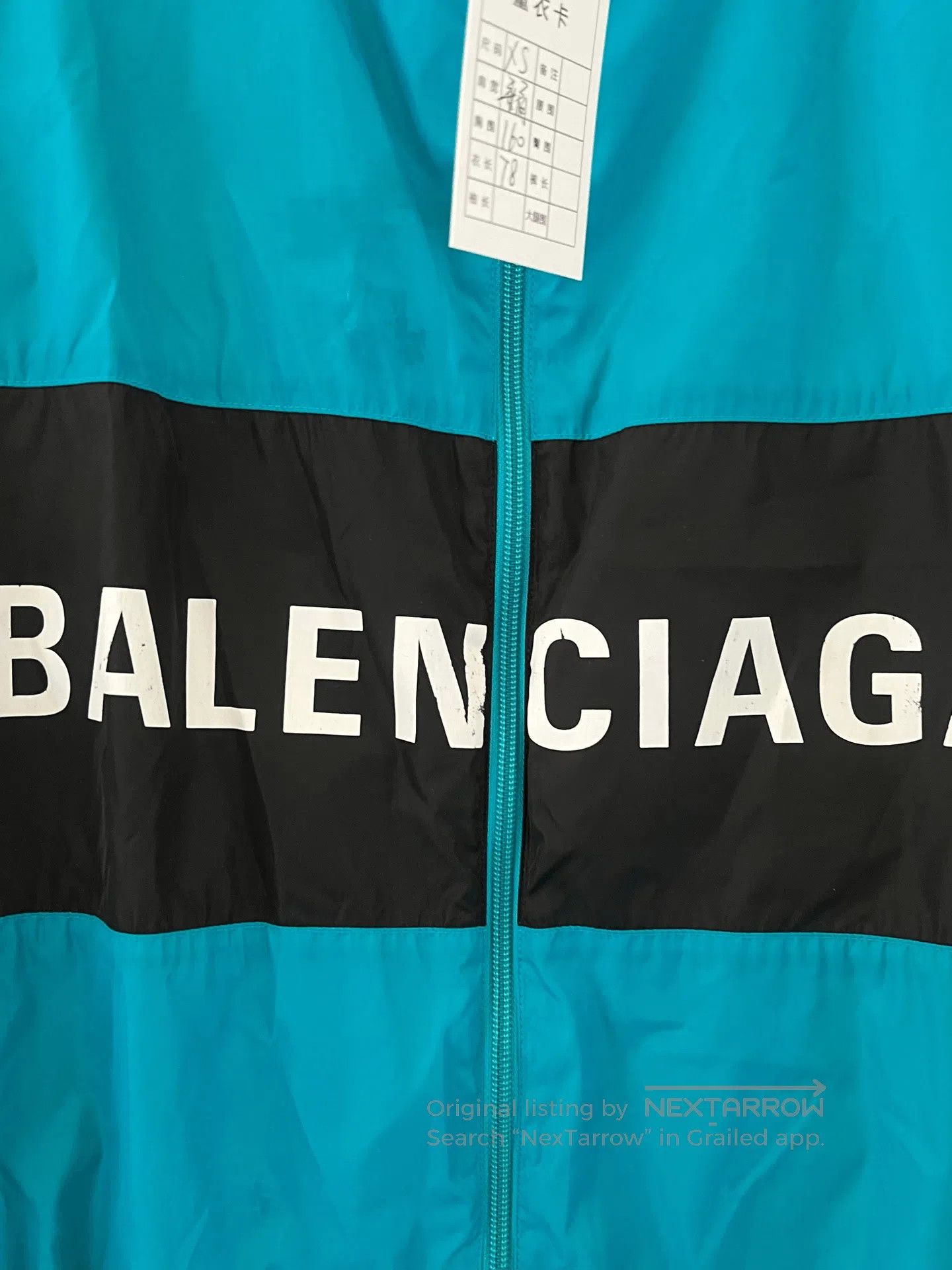 Balenciaga Balenciaga Lake Blue Jacket. Size XS / US 0-2 / IT 36-38 - 3 Thumbnail