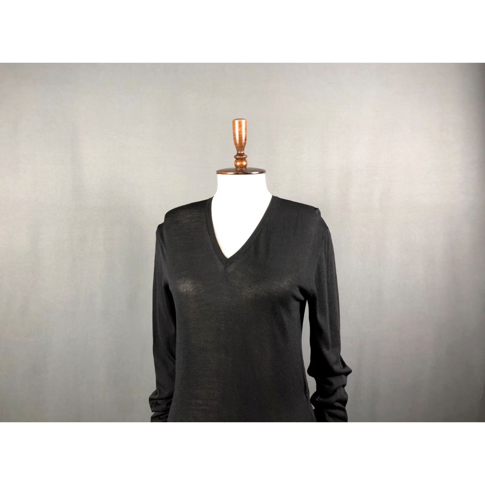 A.P.C. A.P.C. Pullover Silk Black Size M Women Size M / US 6-8 / IT 42-44 - 4 Thumbnail