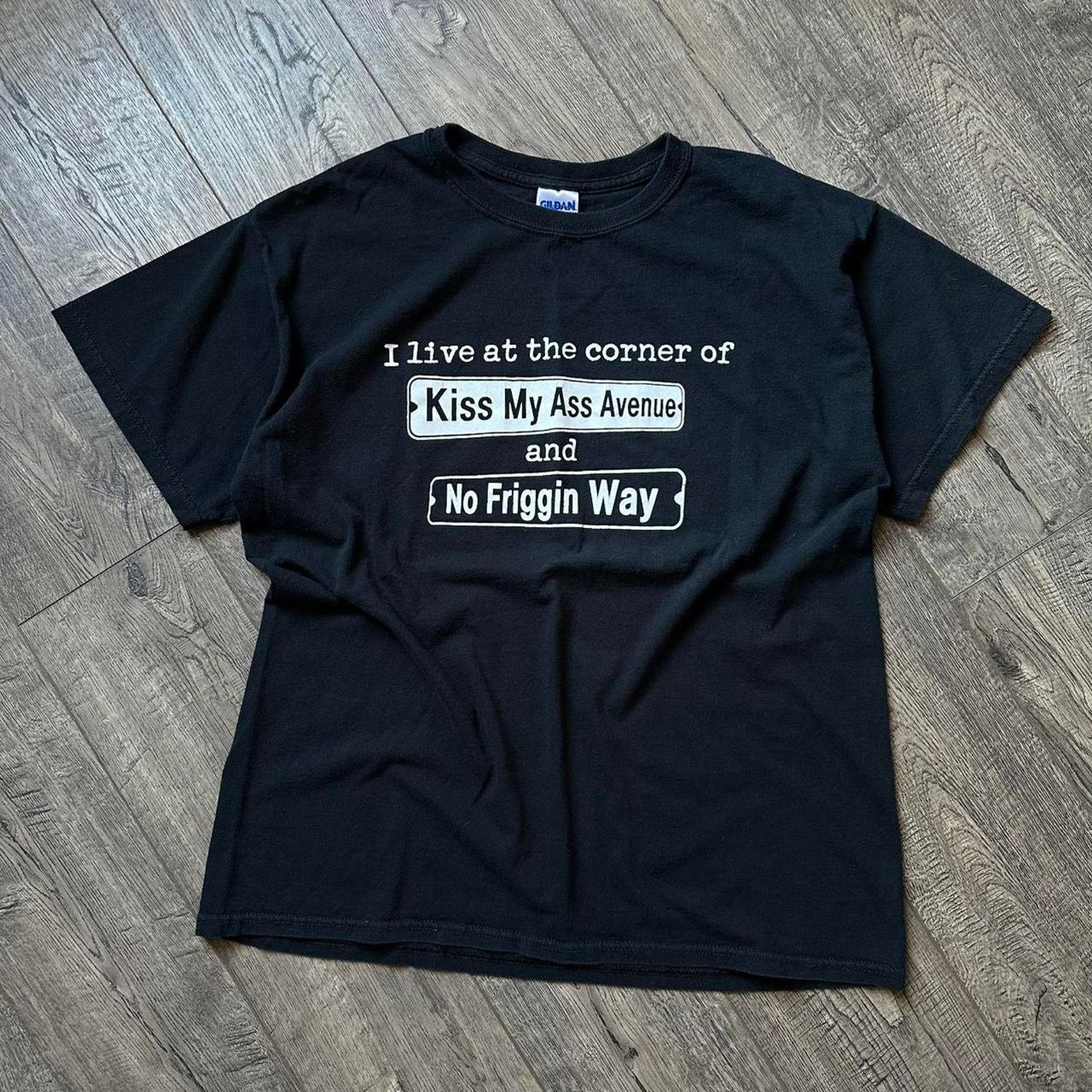 Vintage Vintage 00s Funny Quote Slogan Adult Humor Graphic Tee Size US L / EU 52-54 / 3 - 5 Thumbnail