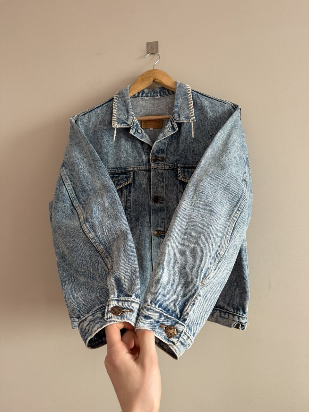 Levi's Vintage 90’s Levis threads boxy my handmade jacket Size US M / EU 48-50 / 2 - 3 Thumbnail