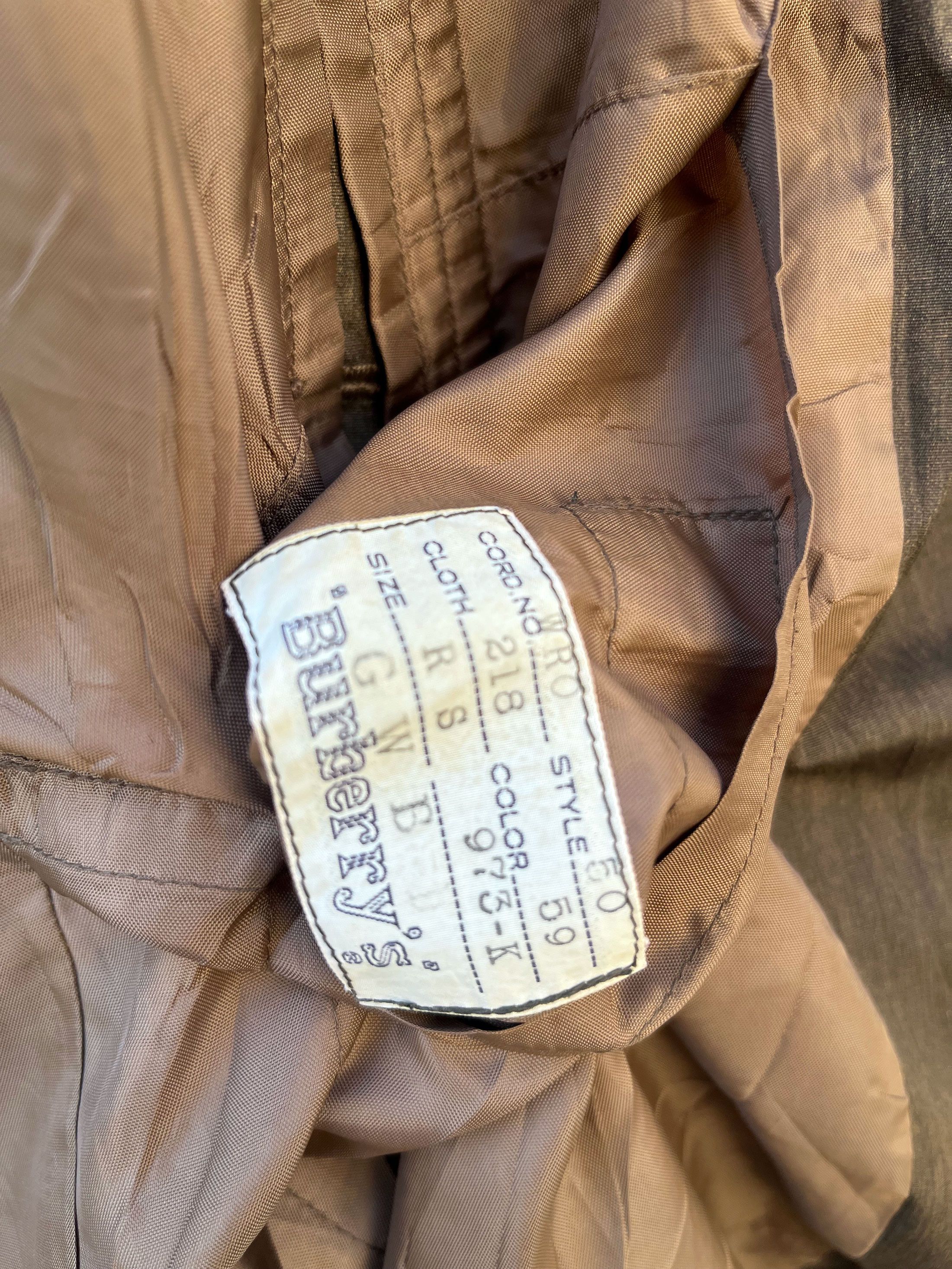 Burberry × Designer Vintage Burberrry's Long Coat Jacket Size US S / EU 44-46 / 1 - 8 Thumbnail