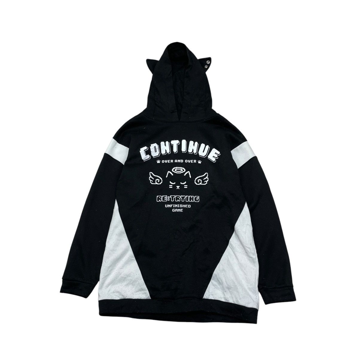 Japanese Brand Japanese Brand Gothic Over And Over Pull Over Sweatshirt Size US L / EU 52-54 / 3 - 1 Thumbnail