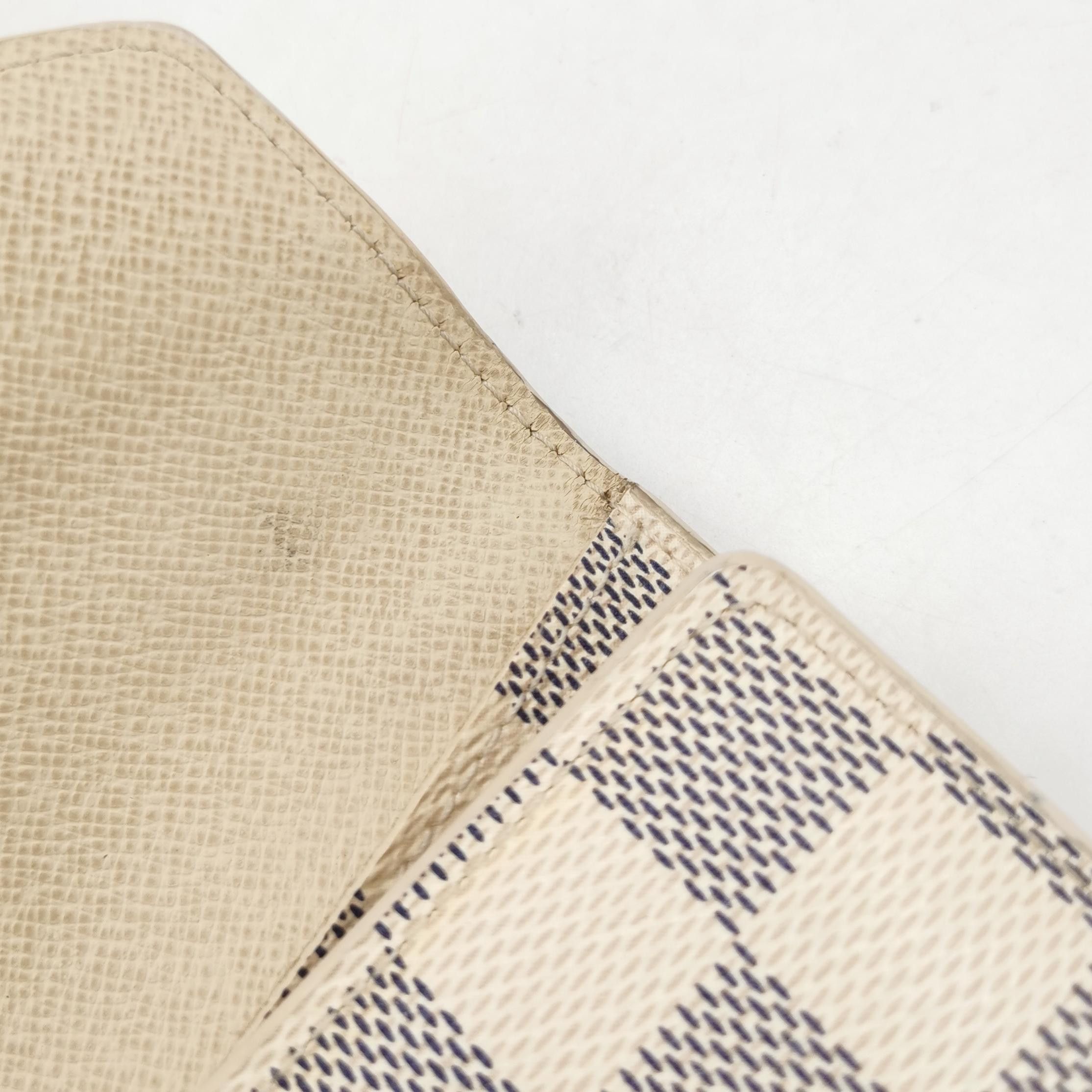 Louis Vuitton Louis Vuitton (LV) Emilie Snap Checkerboard Flap Wallet -y2 Size ONE SIZE - 8 Thumbnail