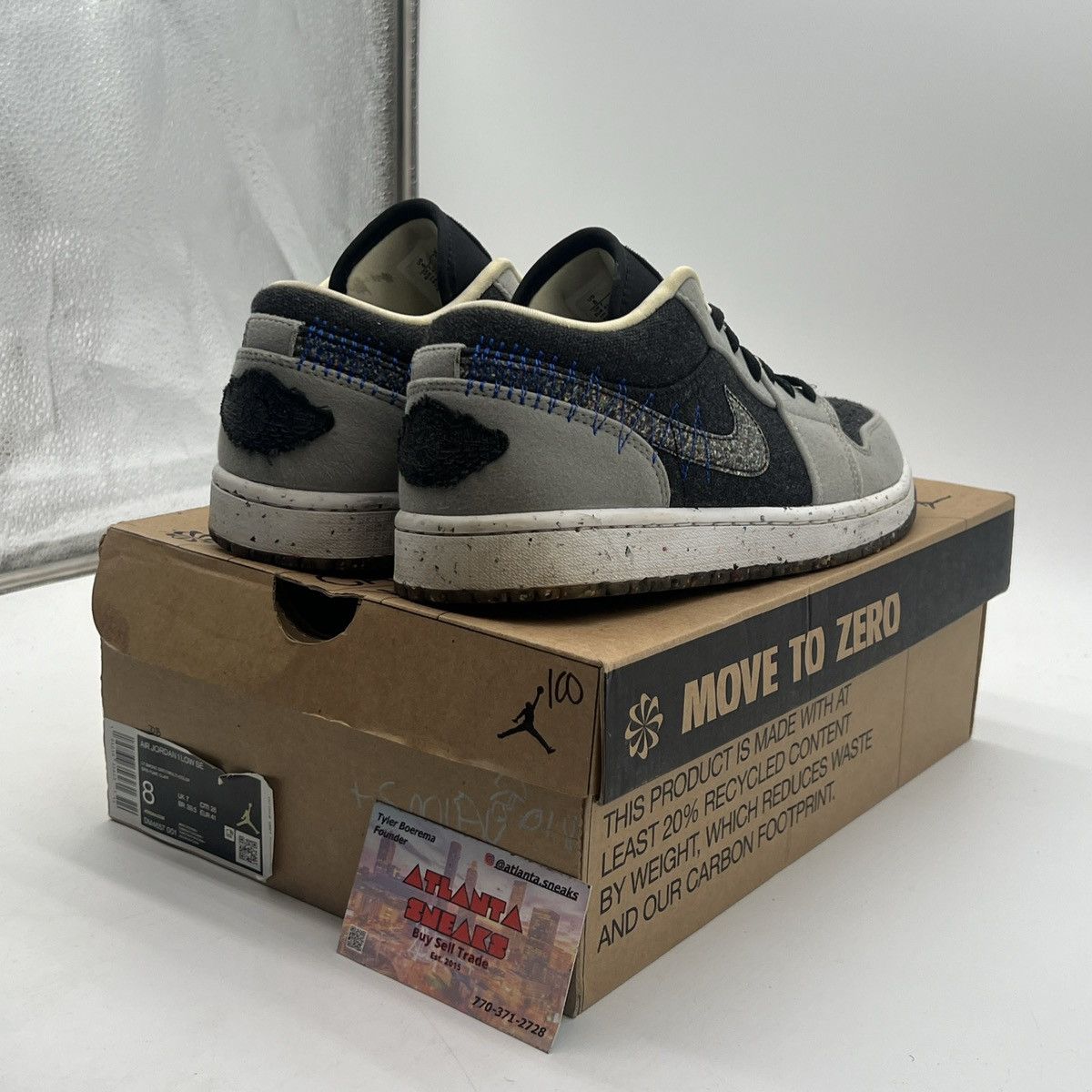 Nike Air Jordan 1 low crater Size US 8 / EU 41 - 5 Thumbnail
