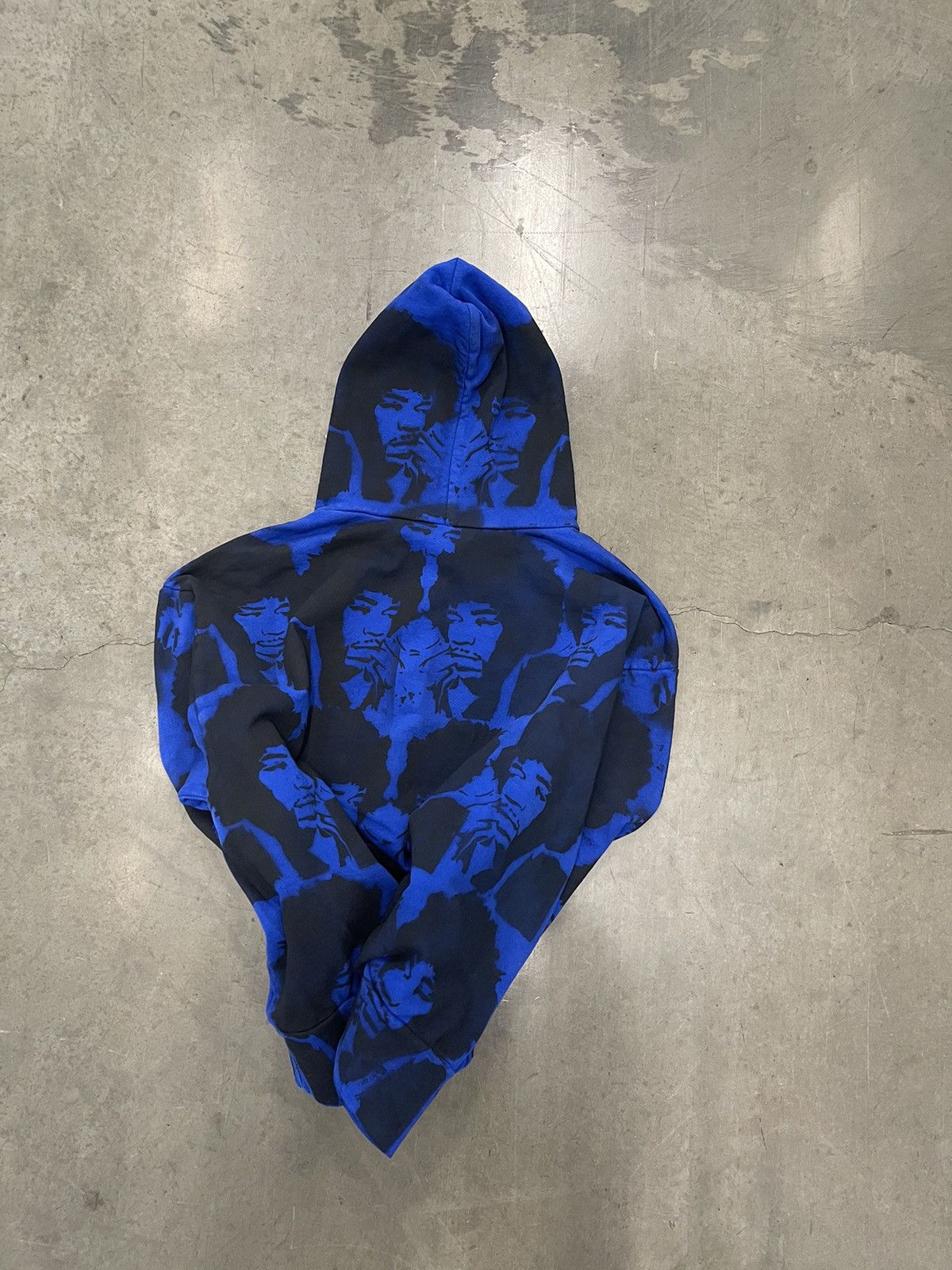 Jimi Hendrix Bluesin’s “My Friend” Jimi Hendrix Painted Hoodie Size US L / EU 52-54 / 3 - 7 Thumbnail