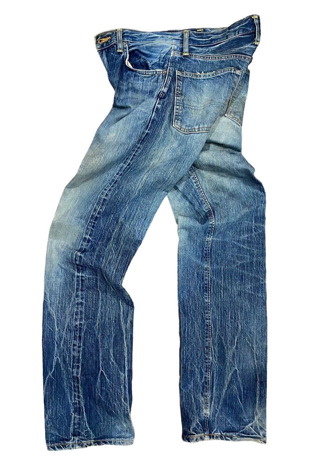 Edwin Vintage EDWIN Distressed Redline 505zx W30” Size US 29 - 12 Thumbnail