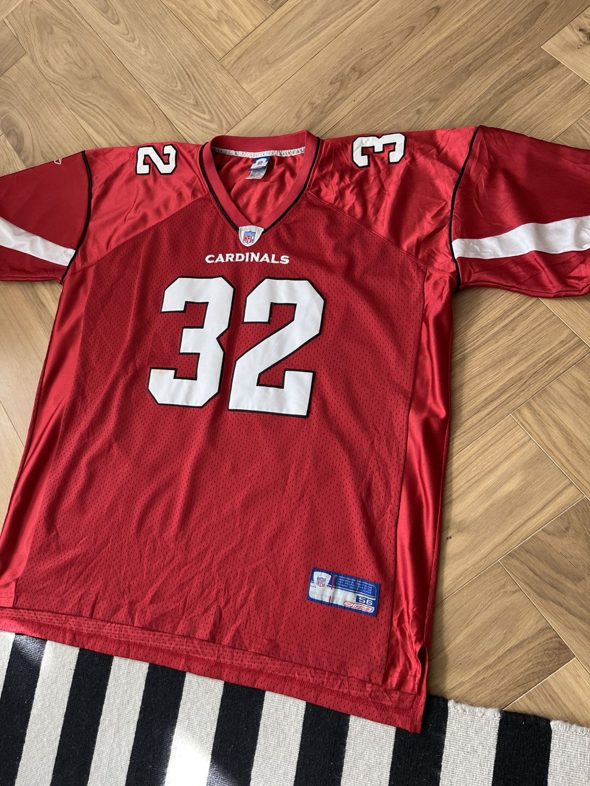 Reebok Arizona Cardinals #32 Edgerrin James Reebok Jersey – Size 56 Size US XXL / EU 58 / 5 - 5 Thumbnail