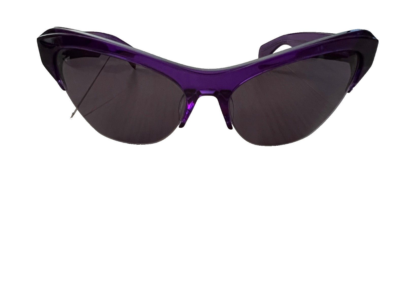 rag & bone Purple Cat-Eye Sunglasses Rag & Bone RNB 1079/S Cat Eye Sunglasses Purple main image 3