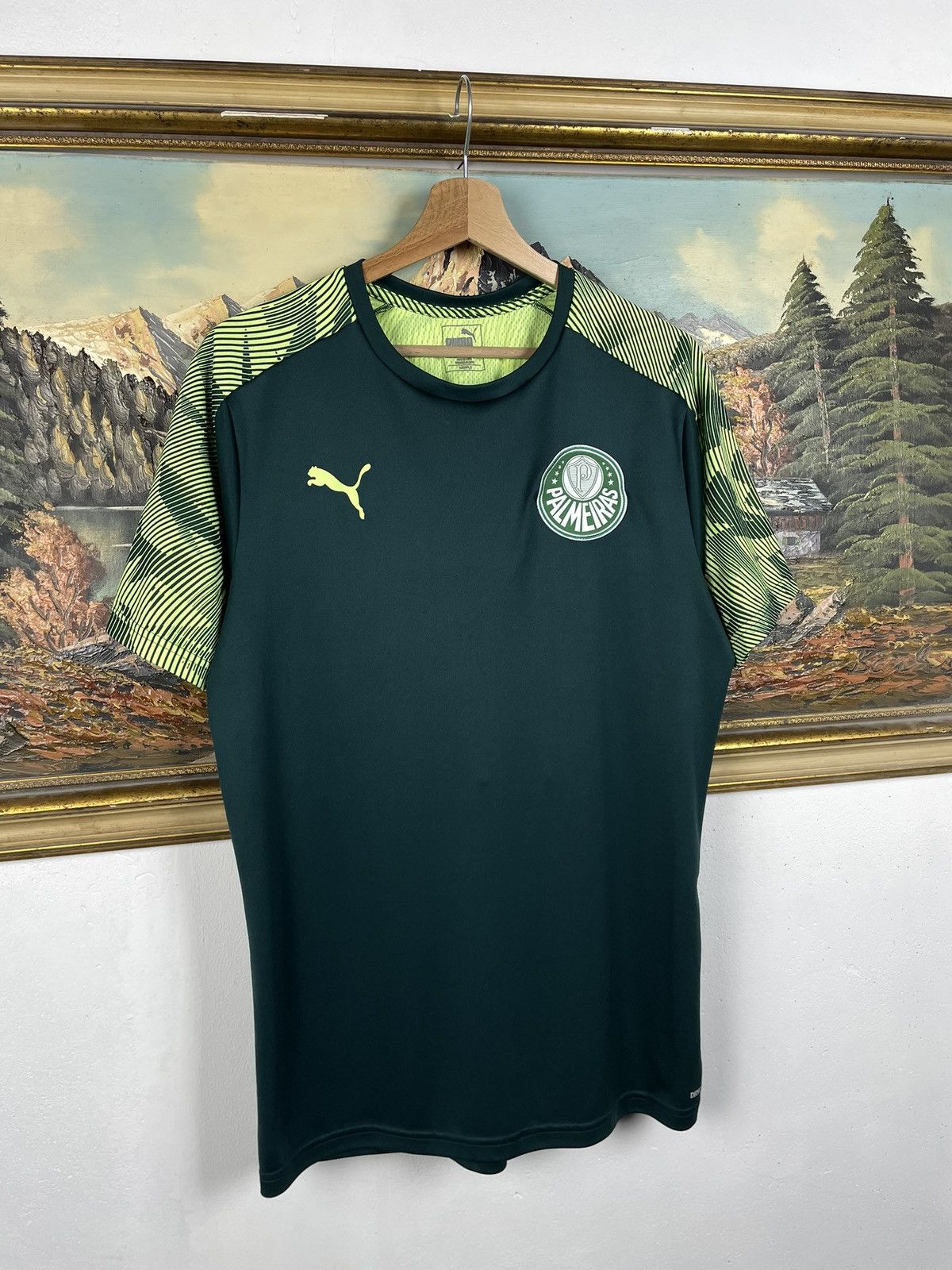 Puma Puna Palmeiras T-shirt Jersey 2020/21 Football Soccer SerieA Size US L / EU 52-54 / 3 - 3 Thumbnail