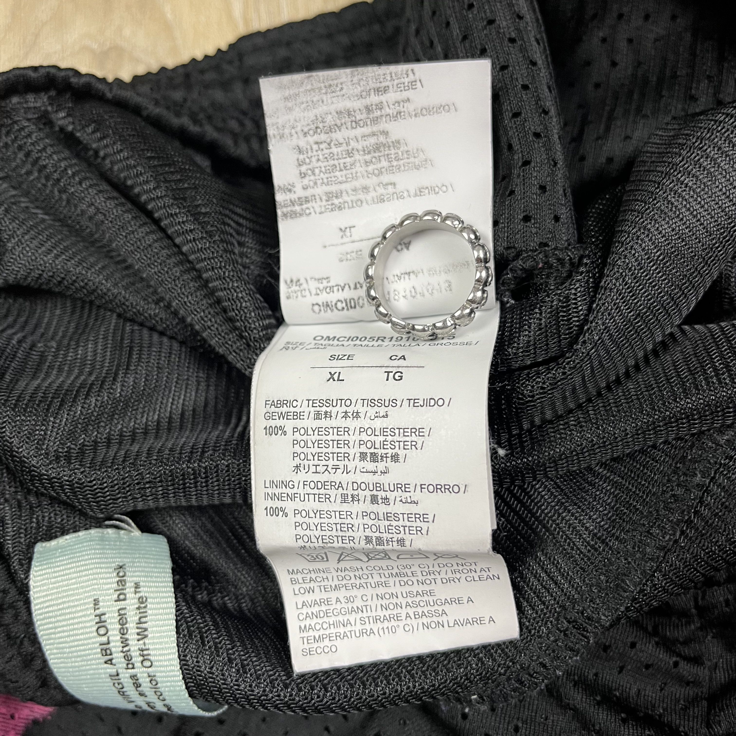 Off-White Off White Impressionism 99 Shorts Black Mesh XL Stencil Size US 32 / EU 48 - 11 Thumbnail